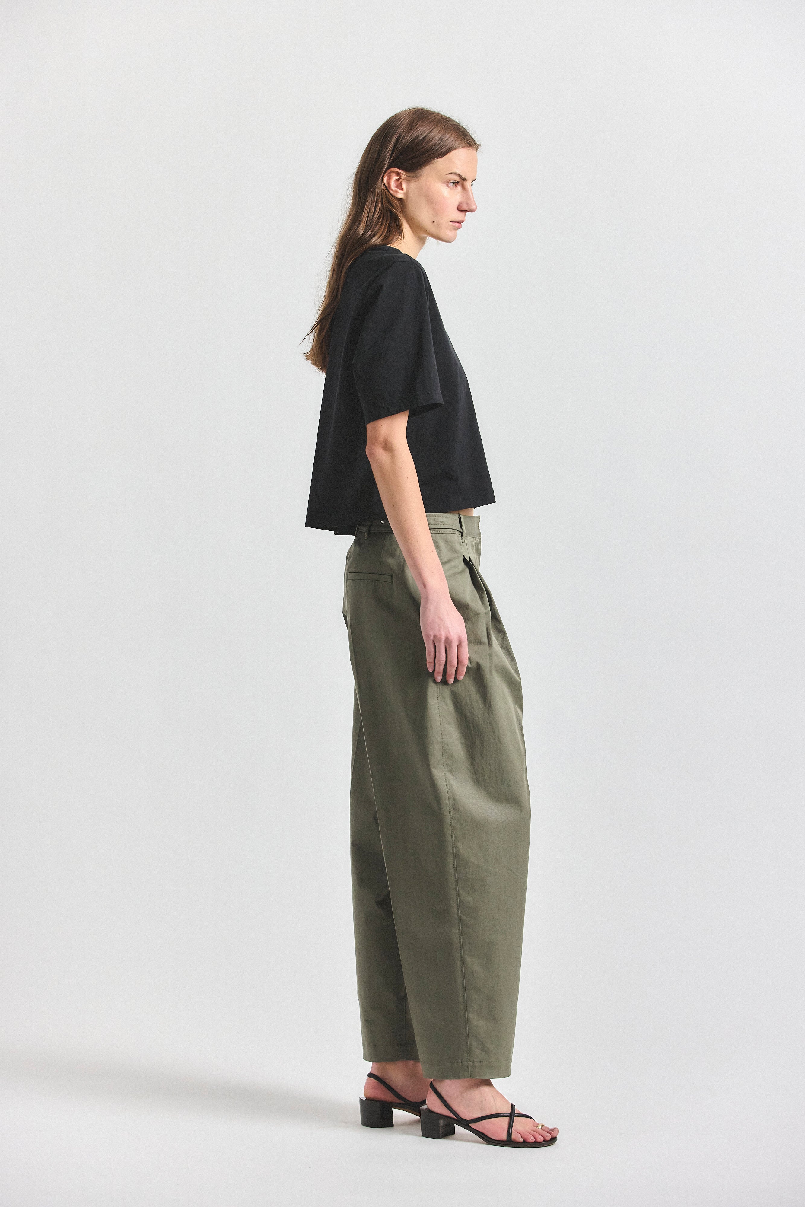 Asher Pleated Trouser, alternate official angle