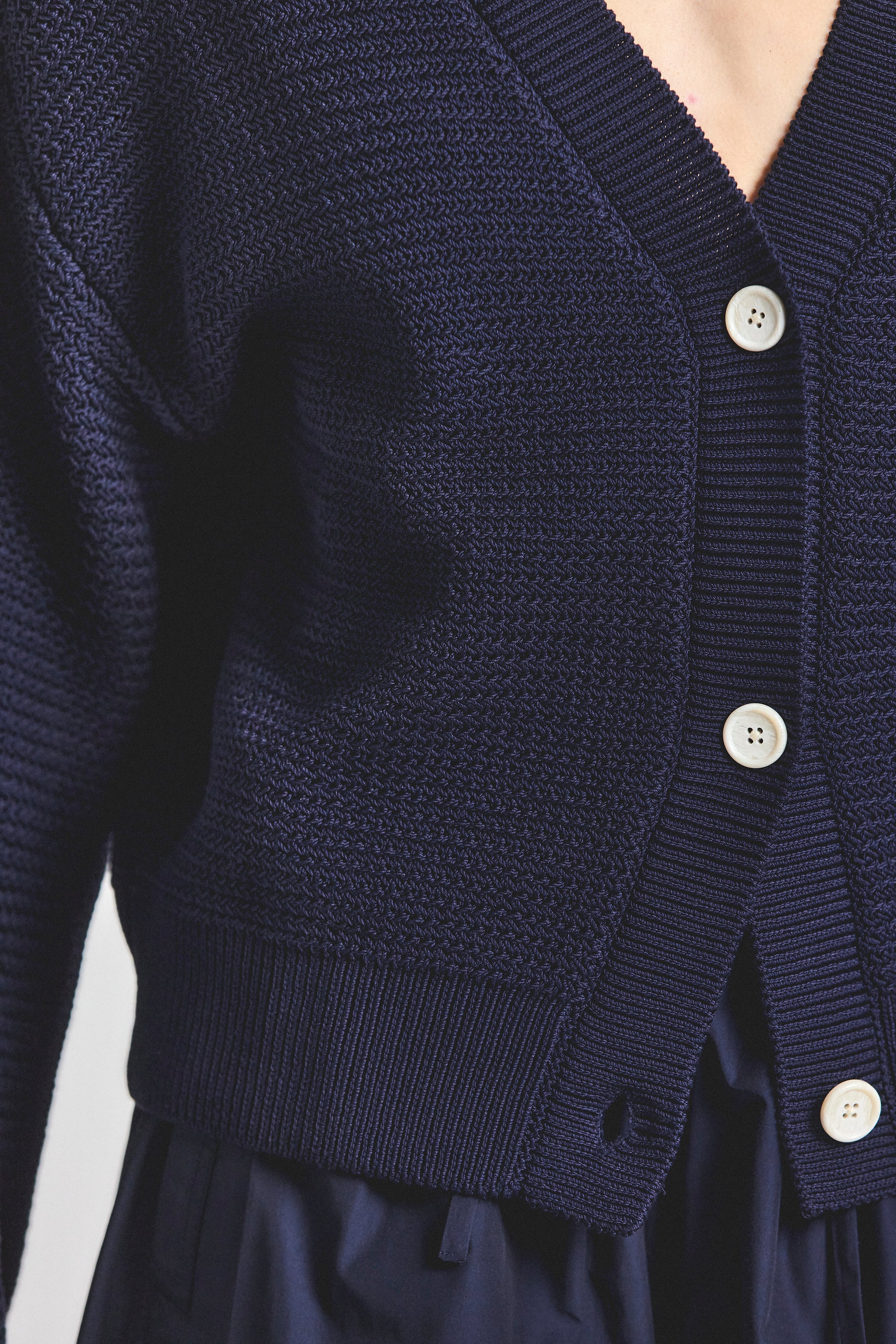 Weston Cropped Cardigan, alternate official angle