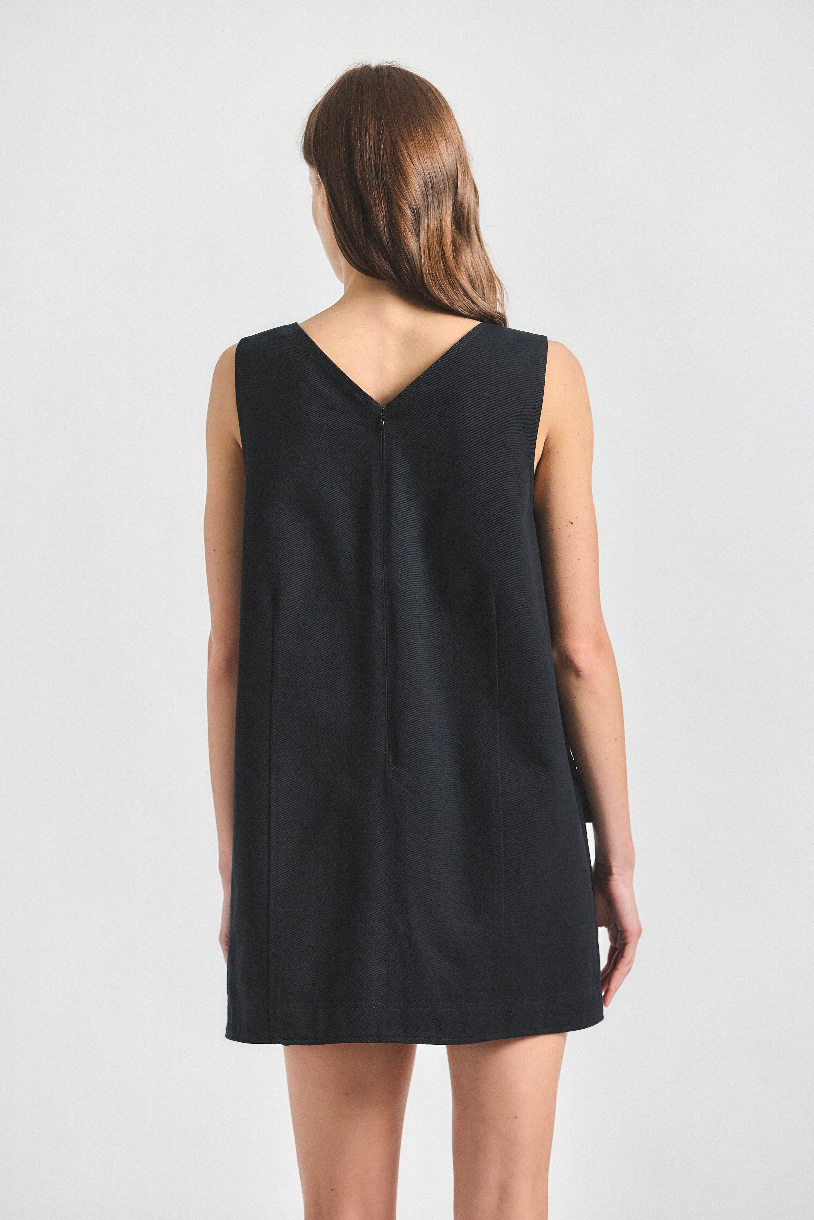 Xander Utility Tank Dress, detail or reverse view