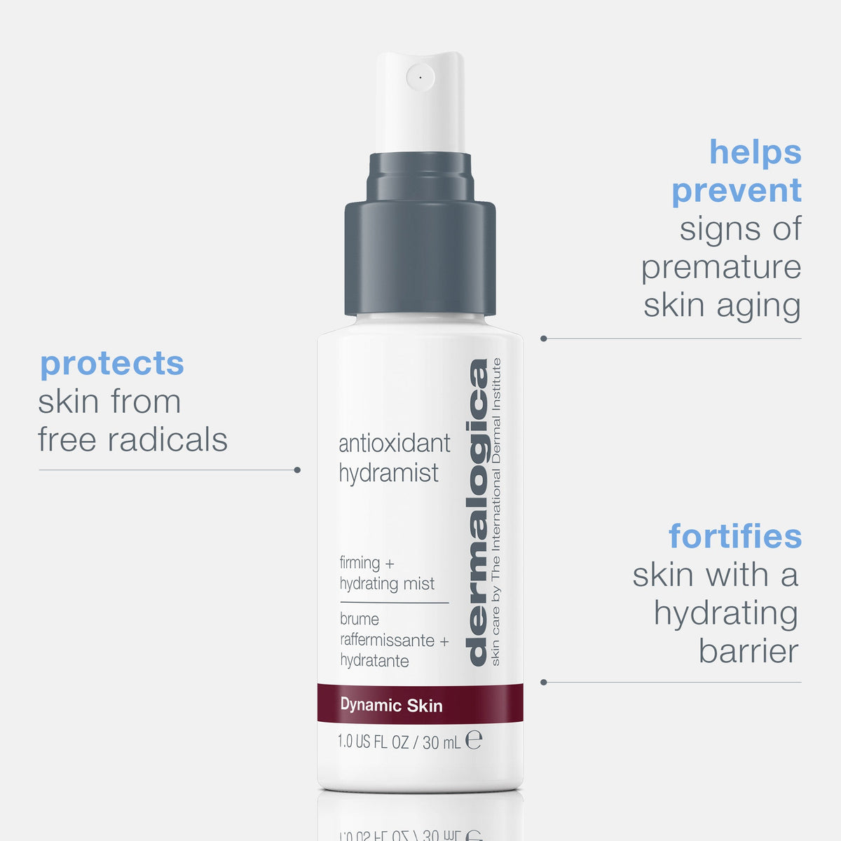 Antioxidant HydraMist — package detail