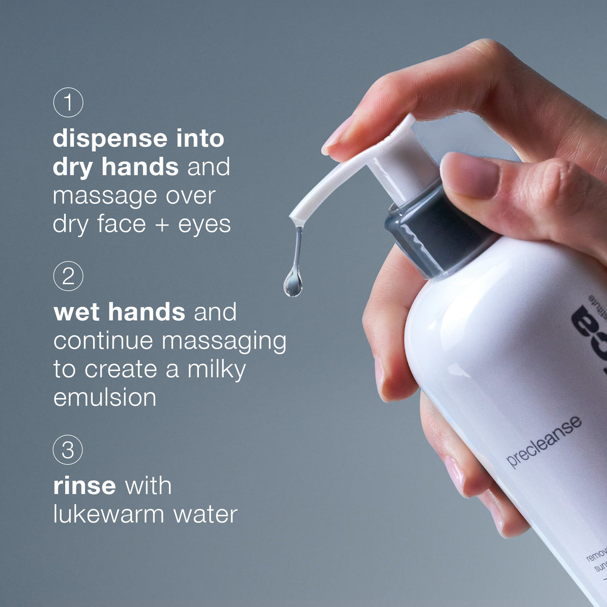 PreCleanse Cleansing Oil — texture or benefit detail