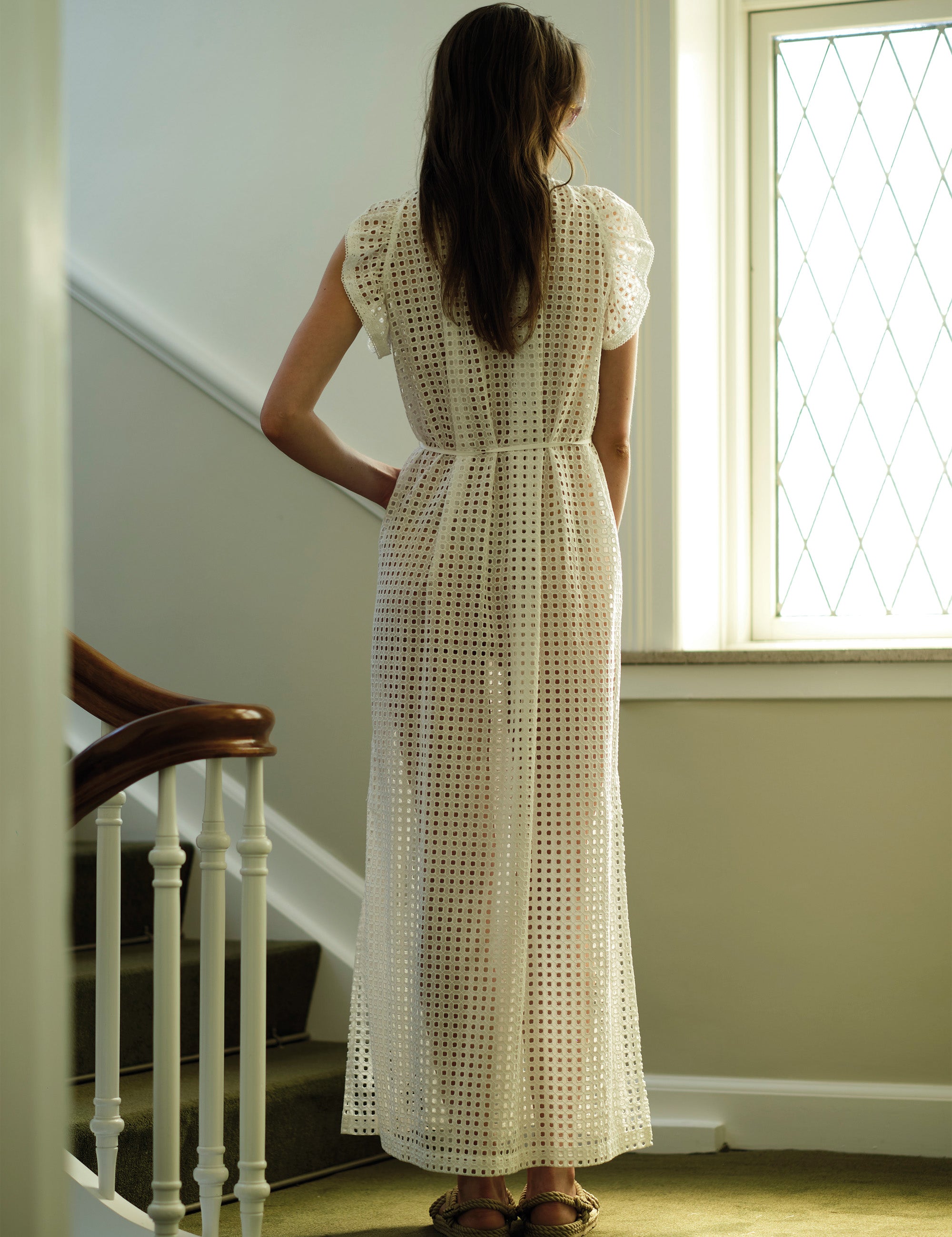Back view of the Grace Long Dress