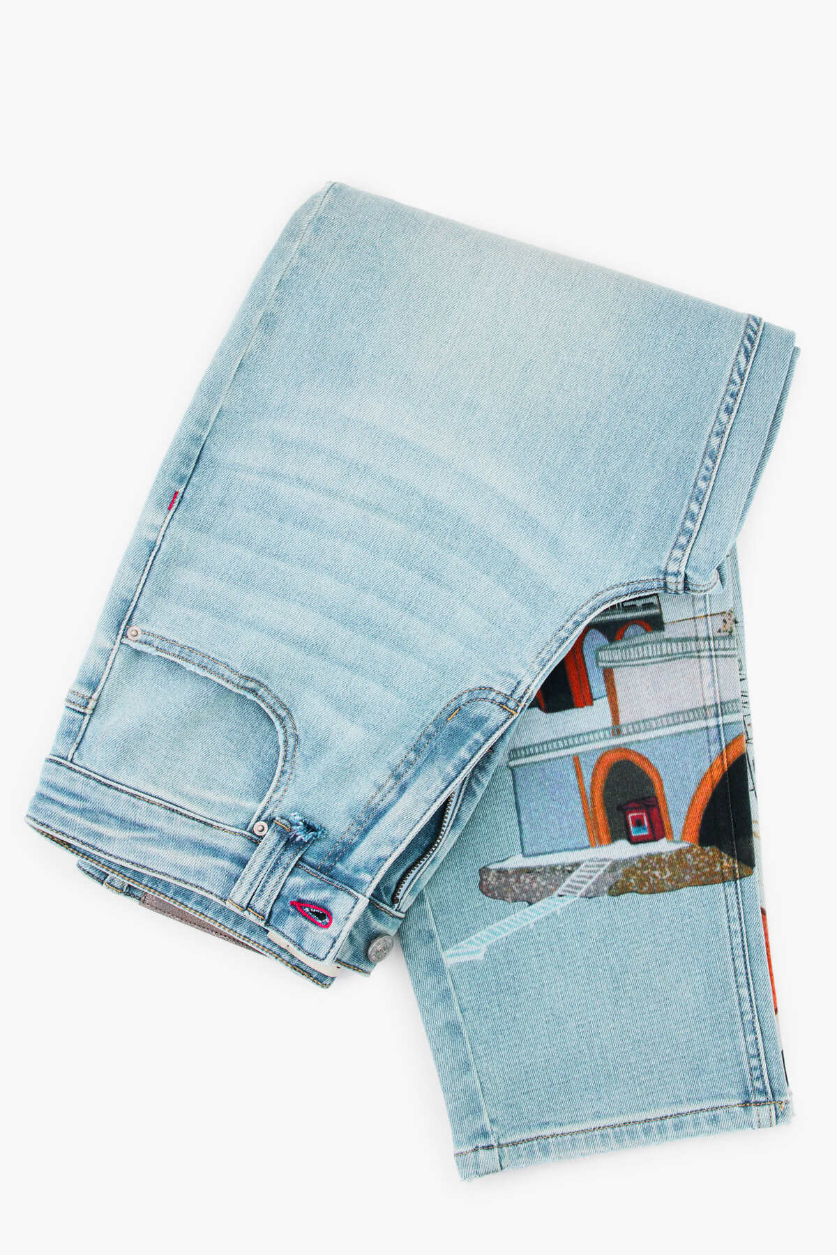 styled denim look