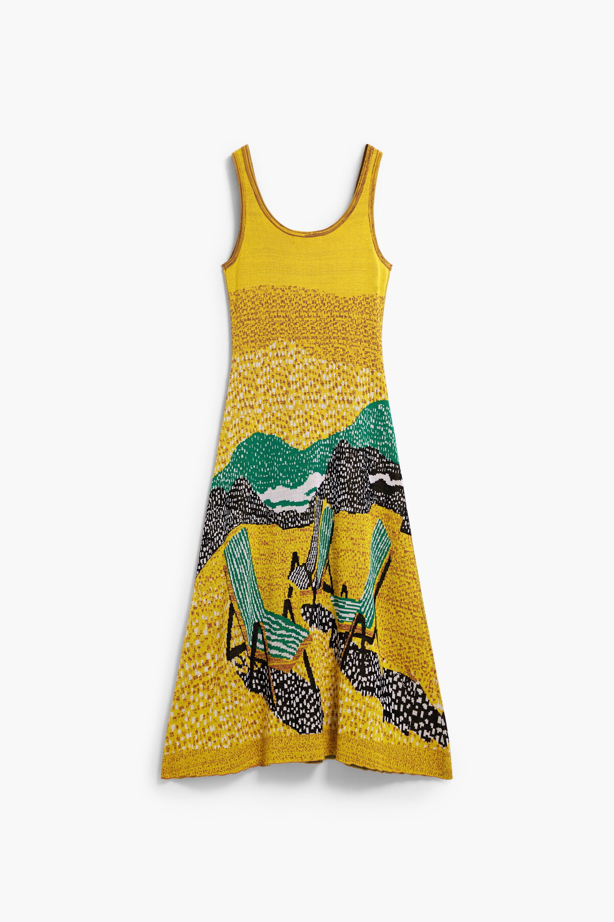 jacquard print detail