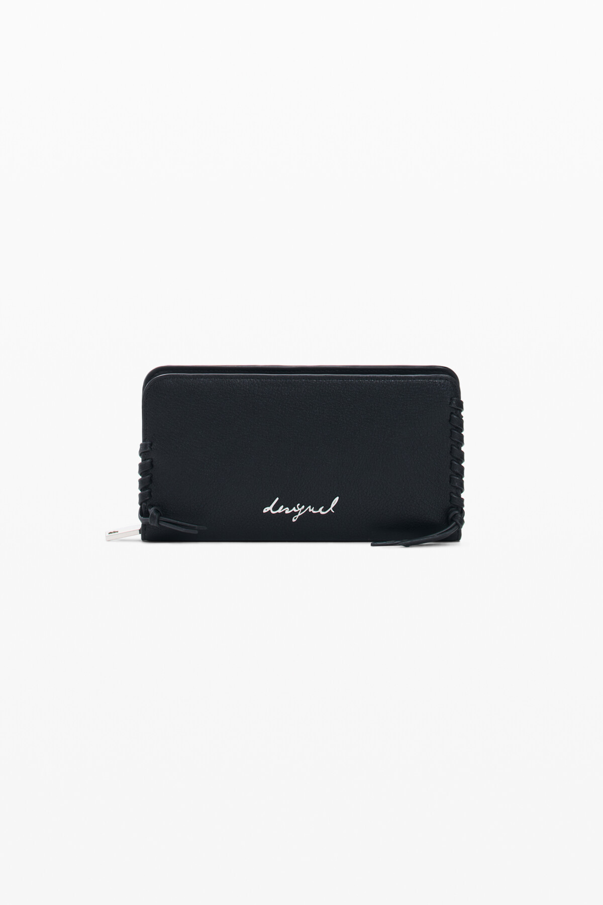 metal logo appliqué