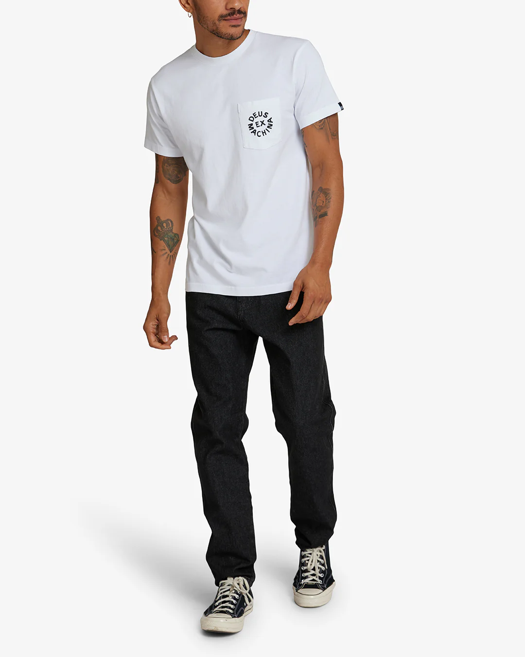 Pocket and logo detail