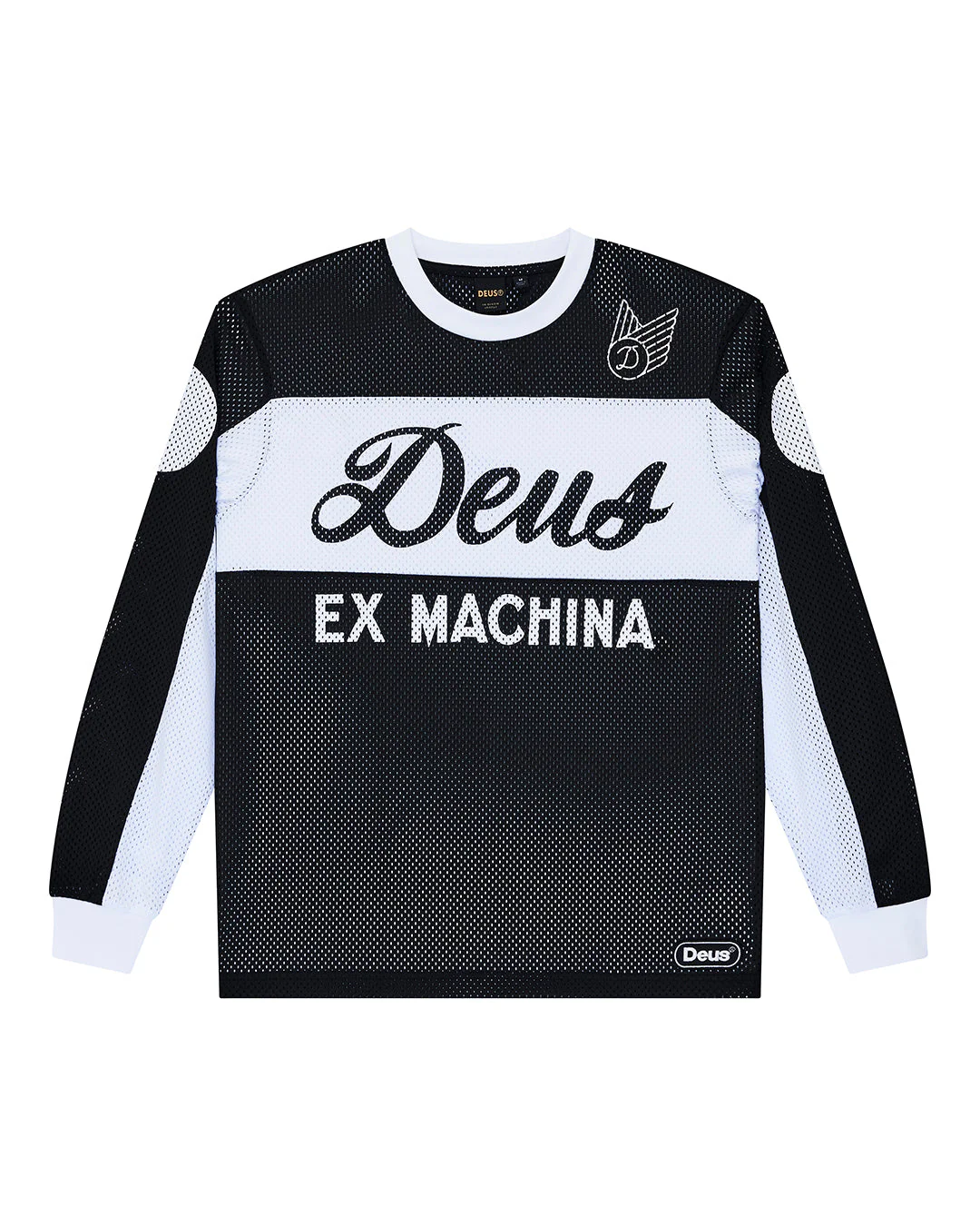On-body front print