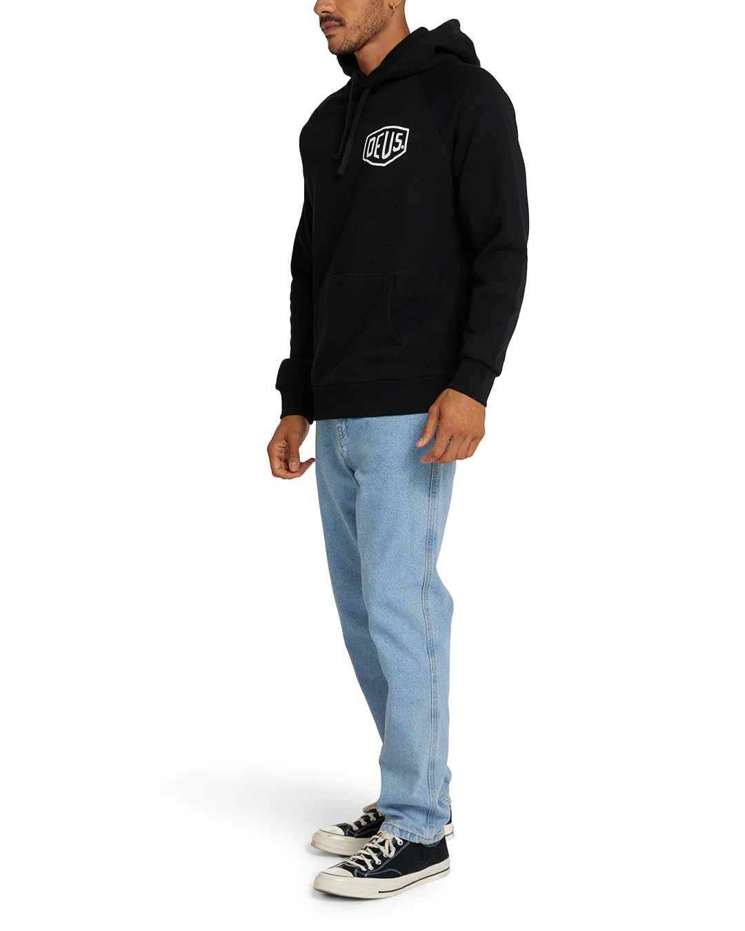 Hood and shoulder detail