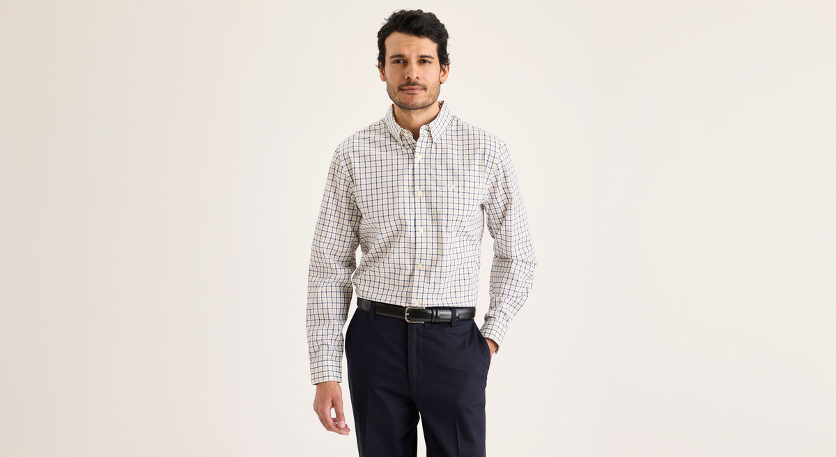 Signature Stain Defender Shirt, Classic Fit