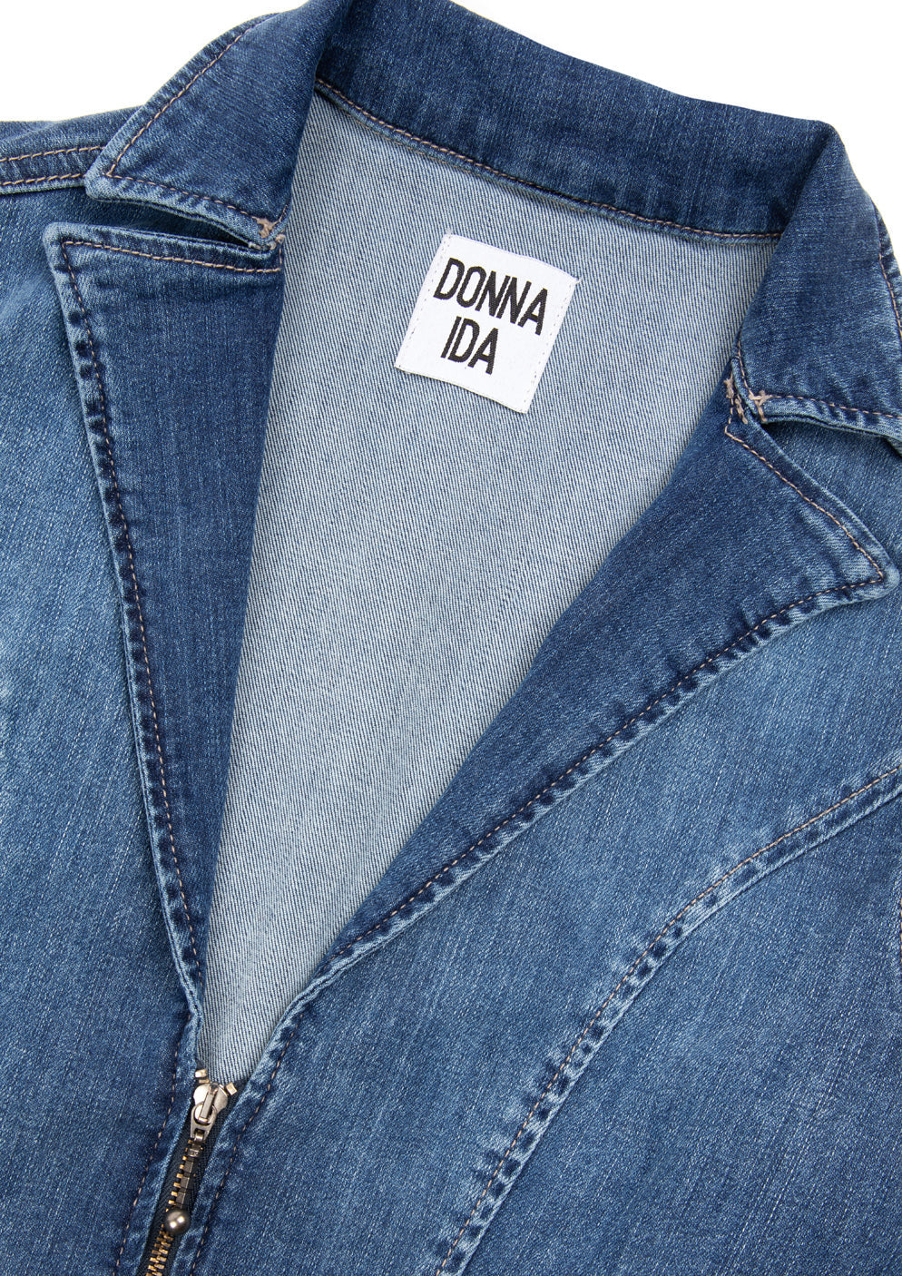 zip and collar detail