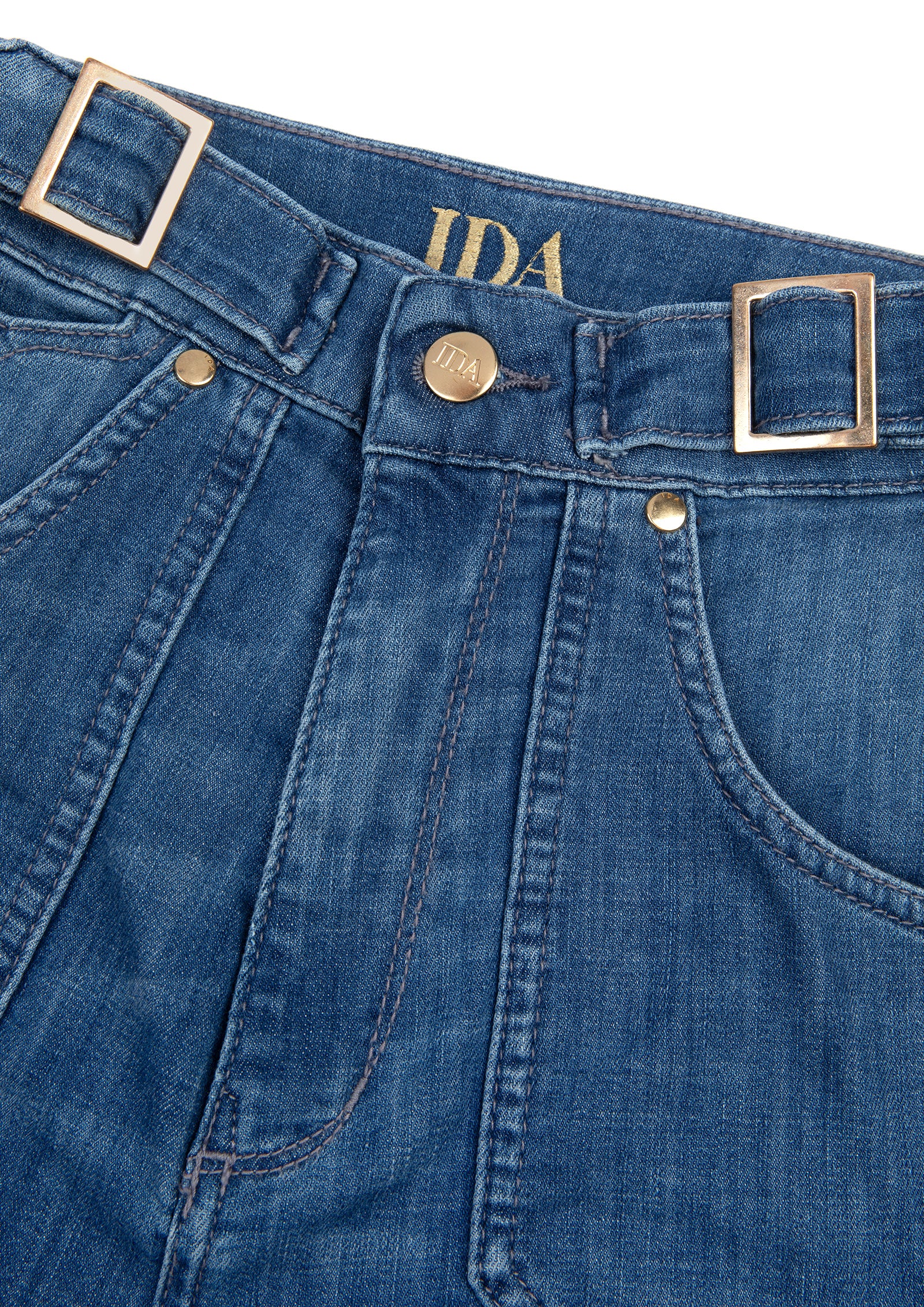 gold buckle detail
