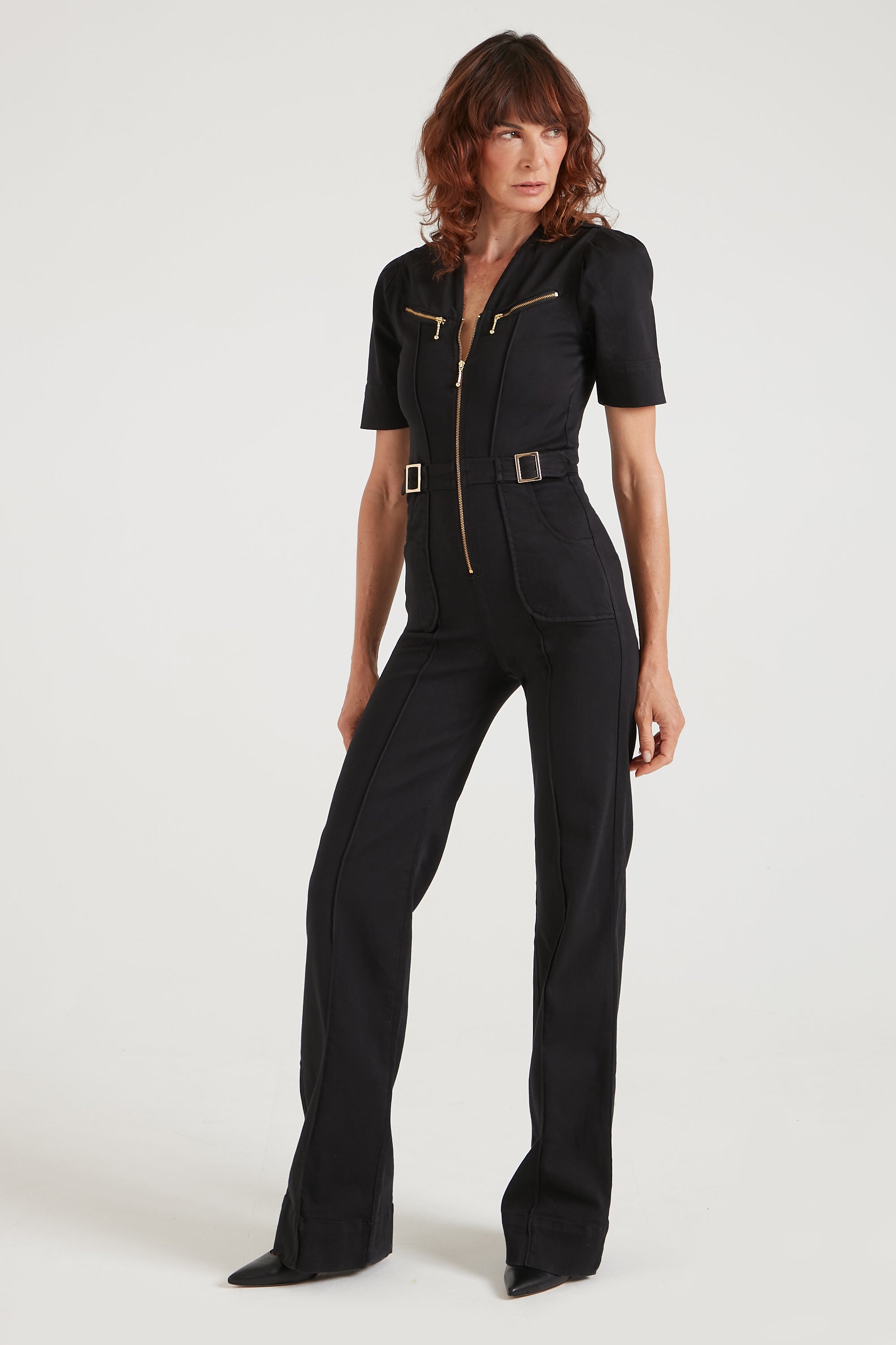 zip-front styling