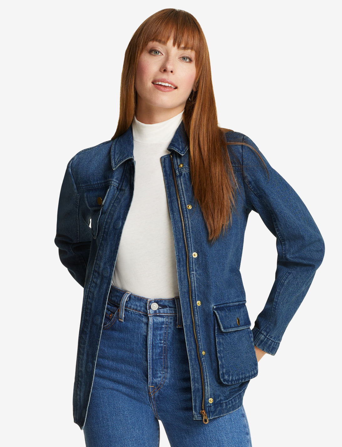 on-body crop with tailored structure