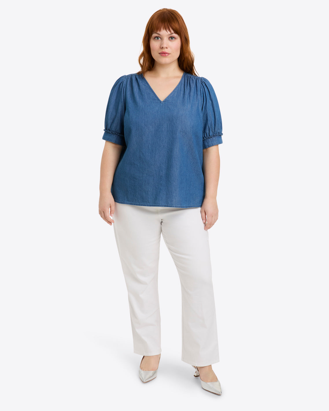 front view in extended sizing