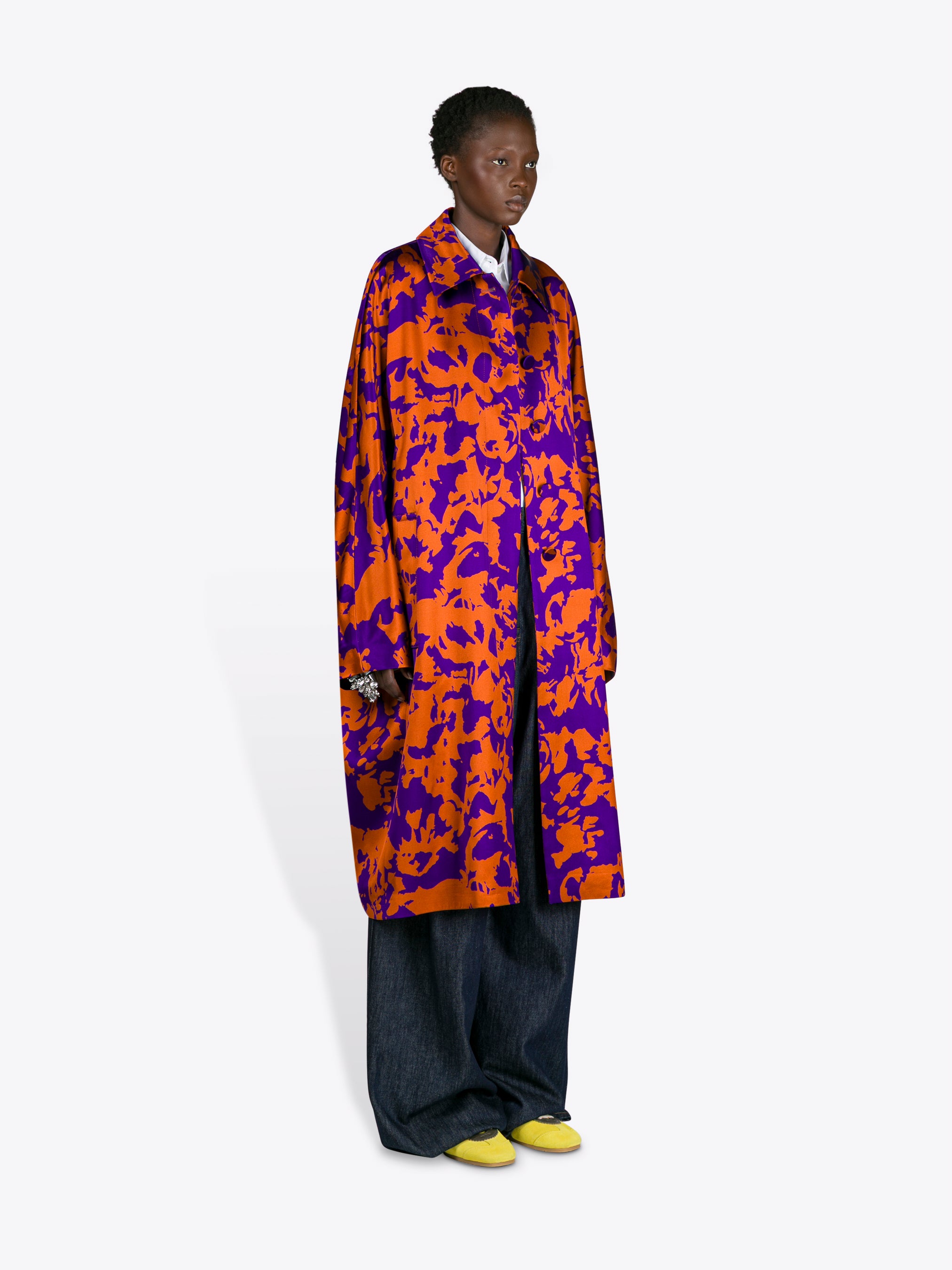 long coat silhouette