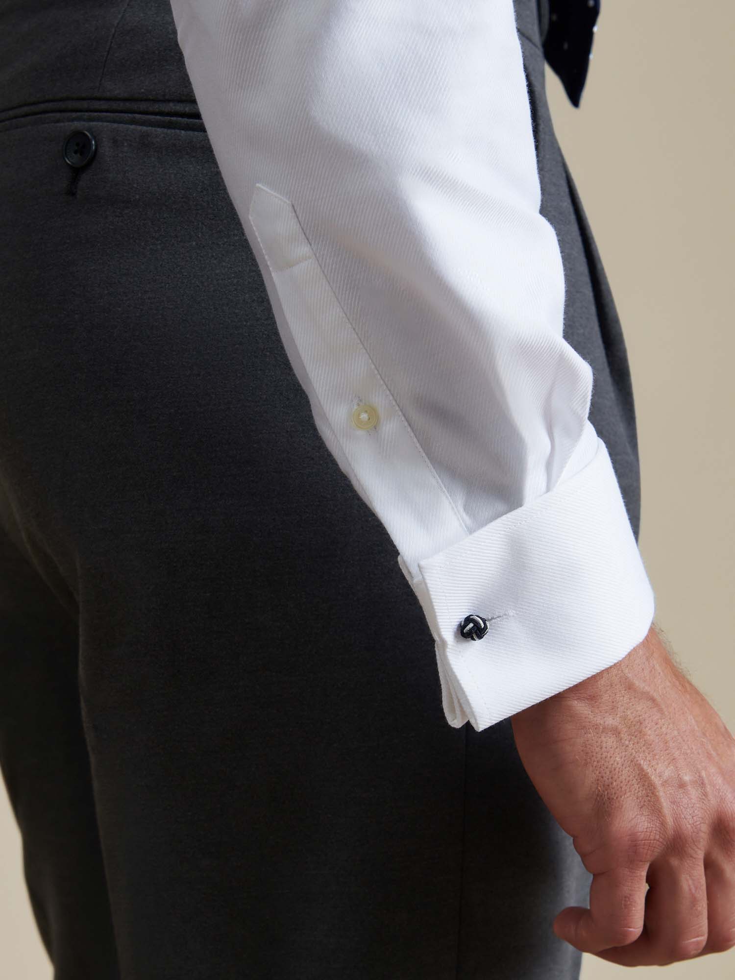 double cuff detail