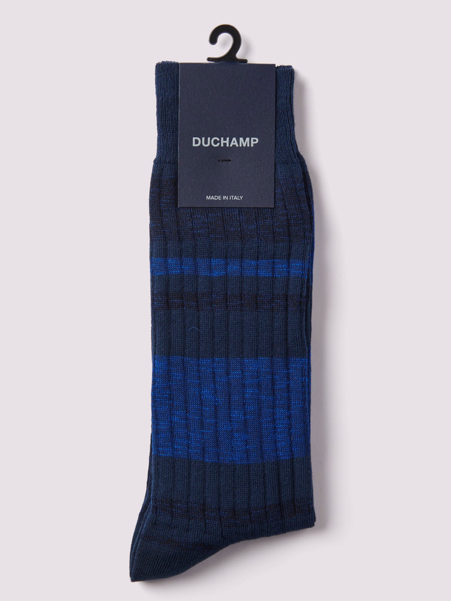 melange stripe socks