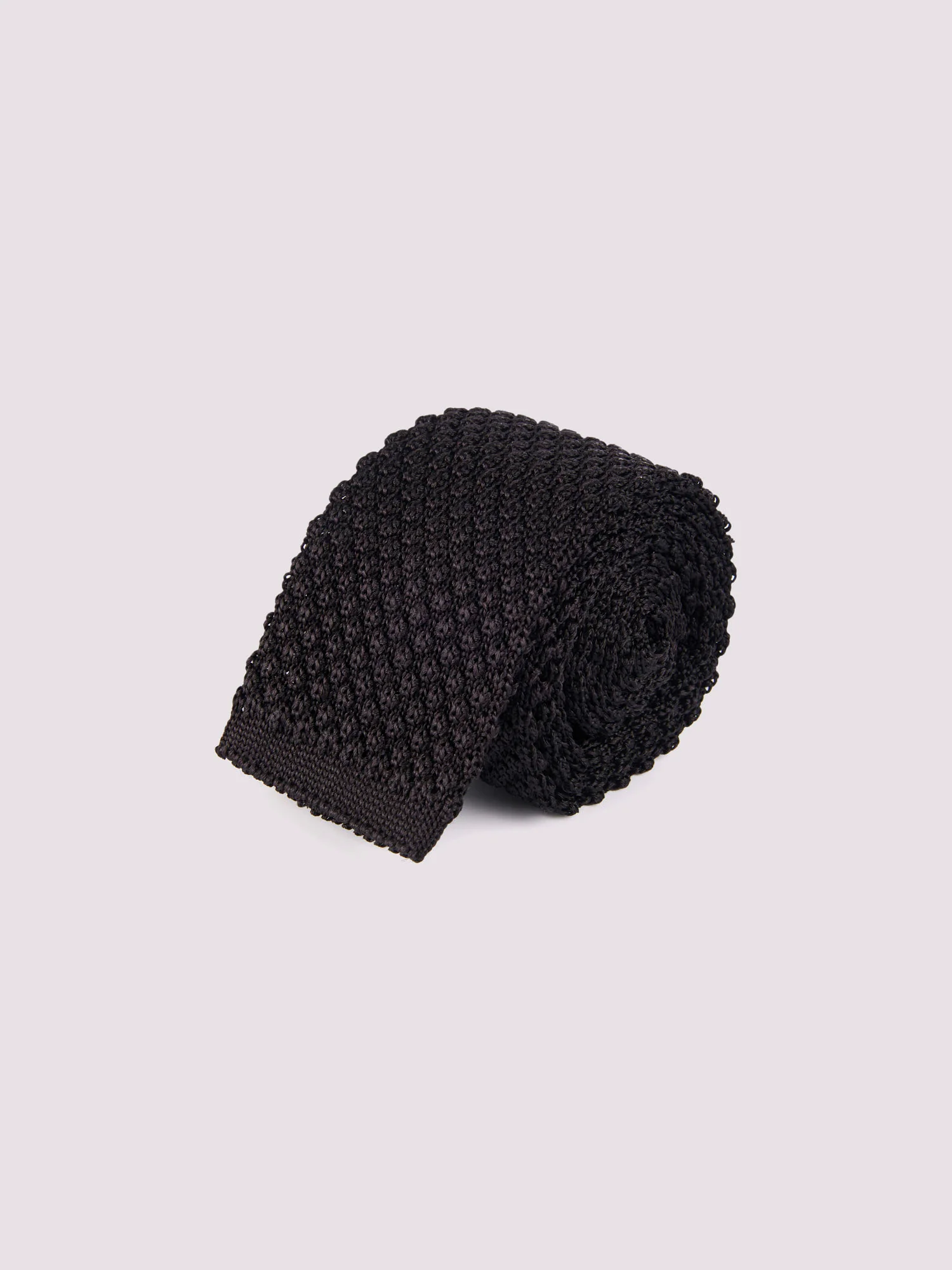 100% Silk Knitted Tie