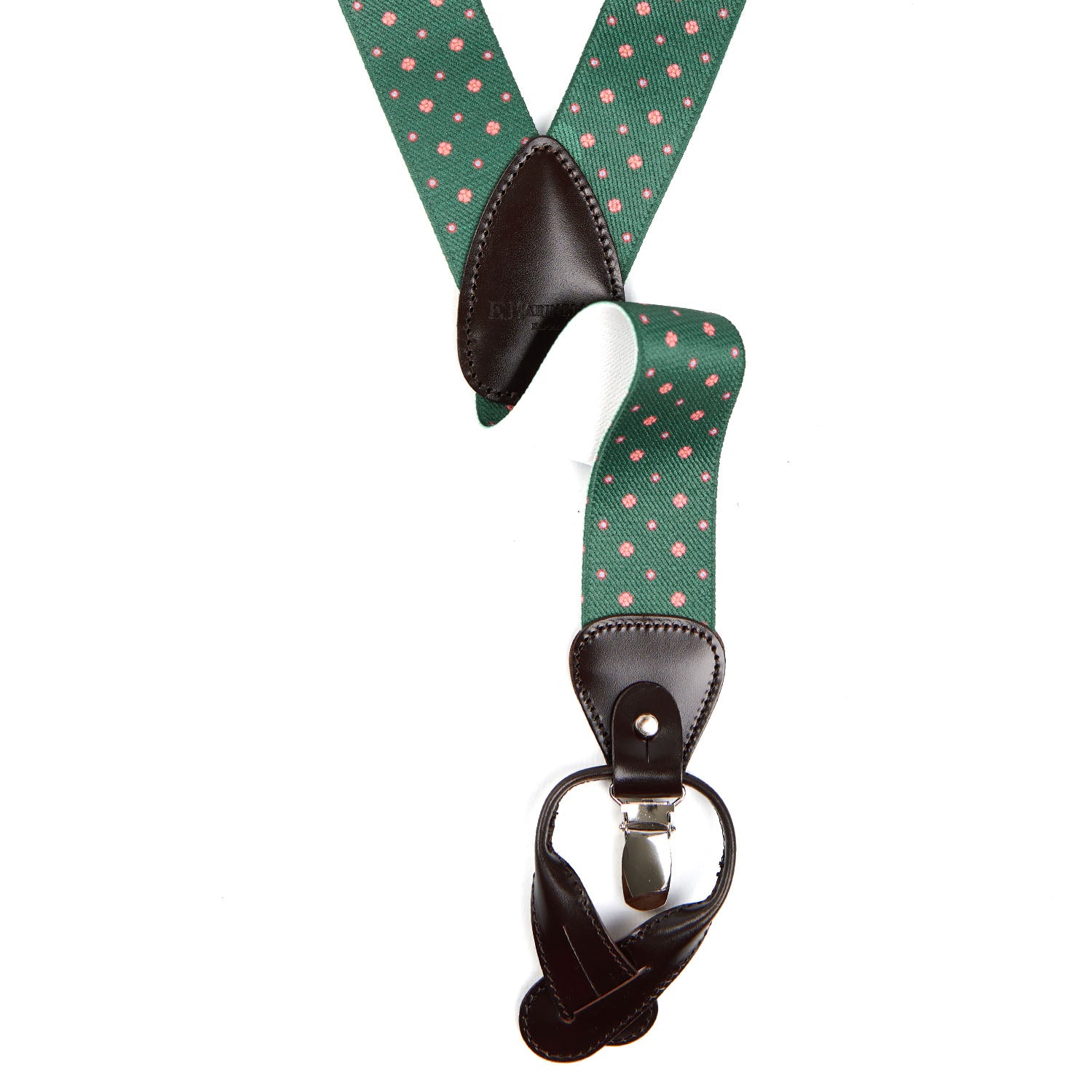 clip-and-button attachment set