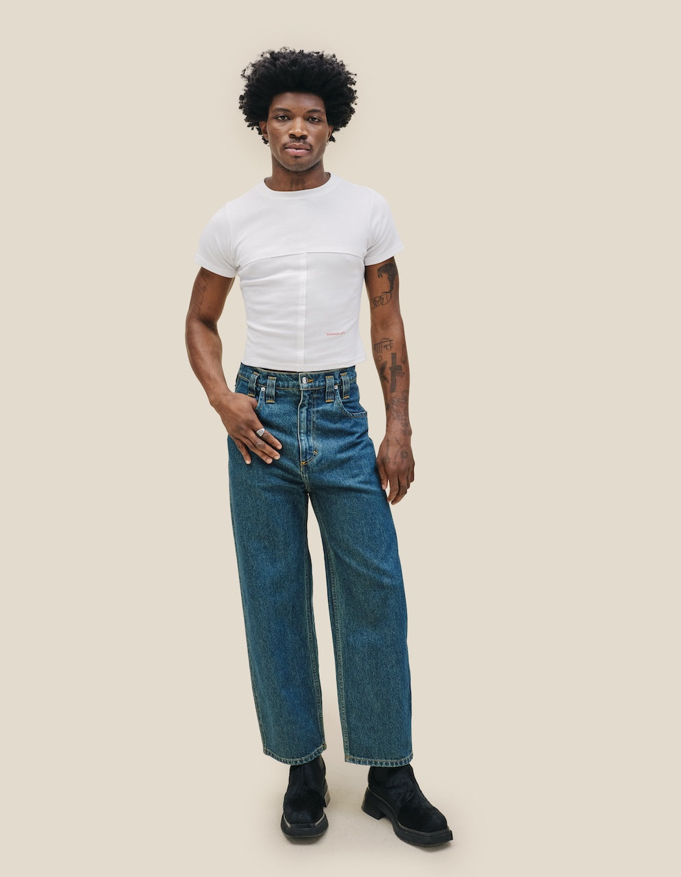 full-length styling view
