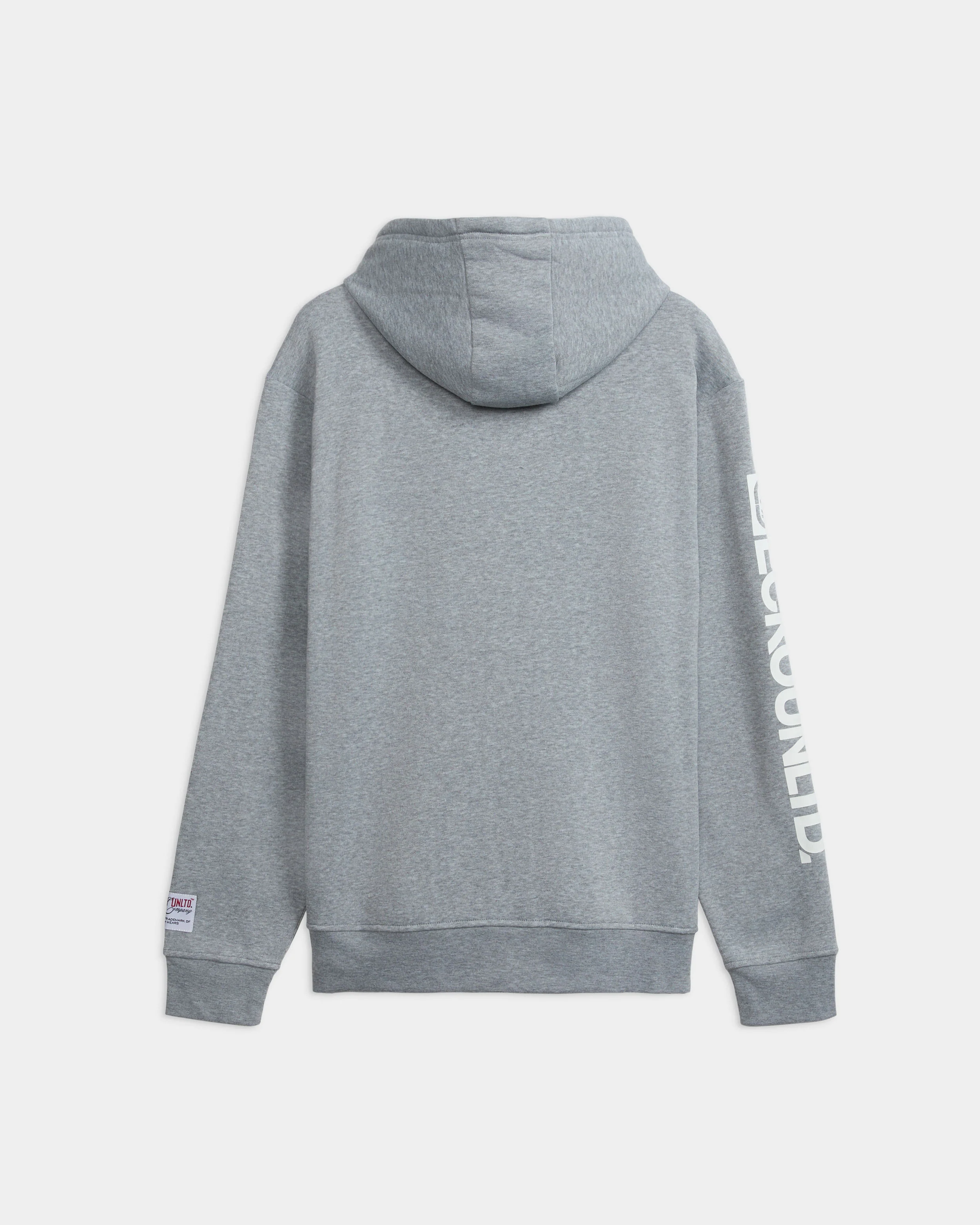 Grey heather back/product angle