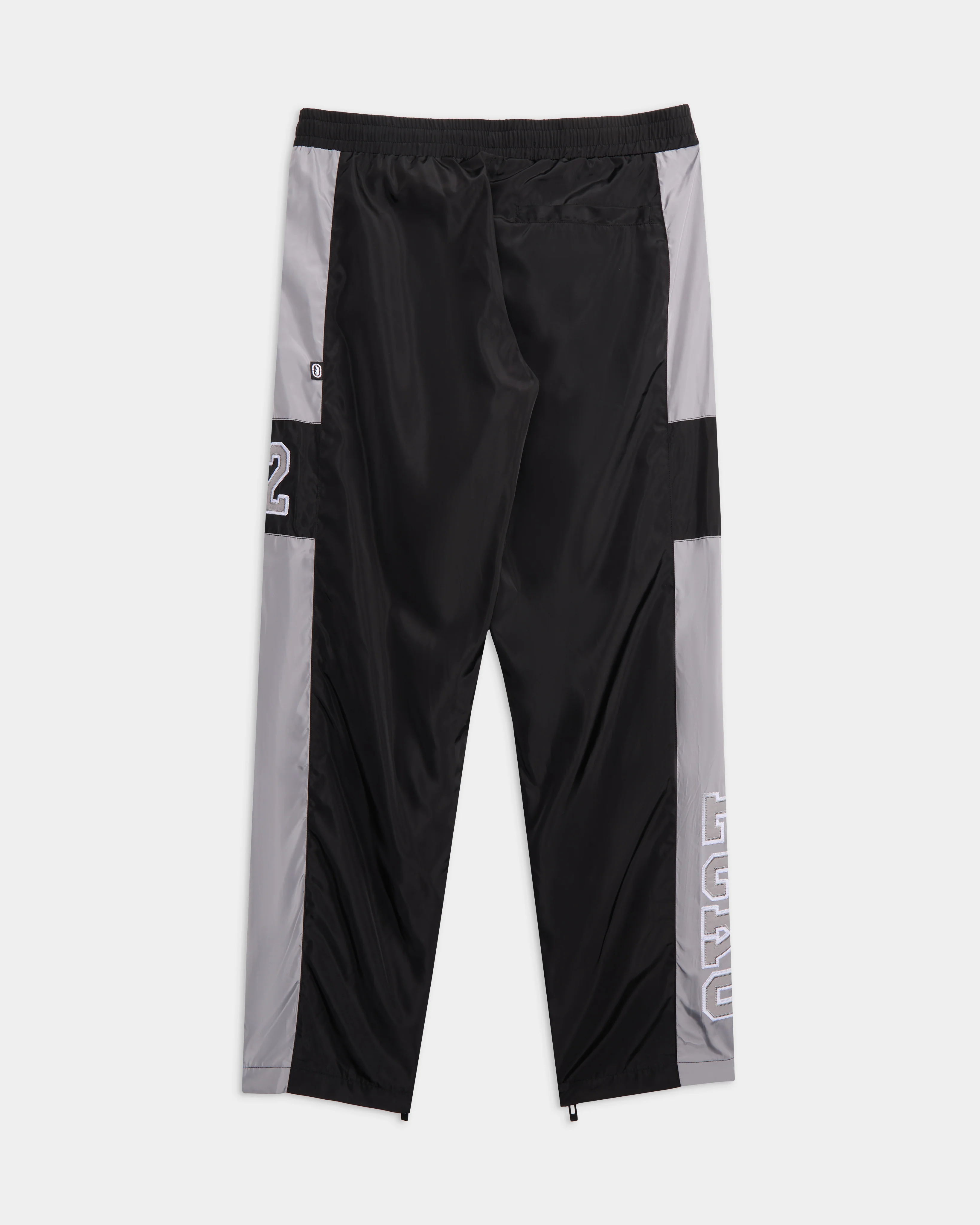 Black track jogger back