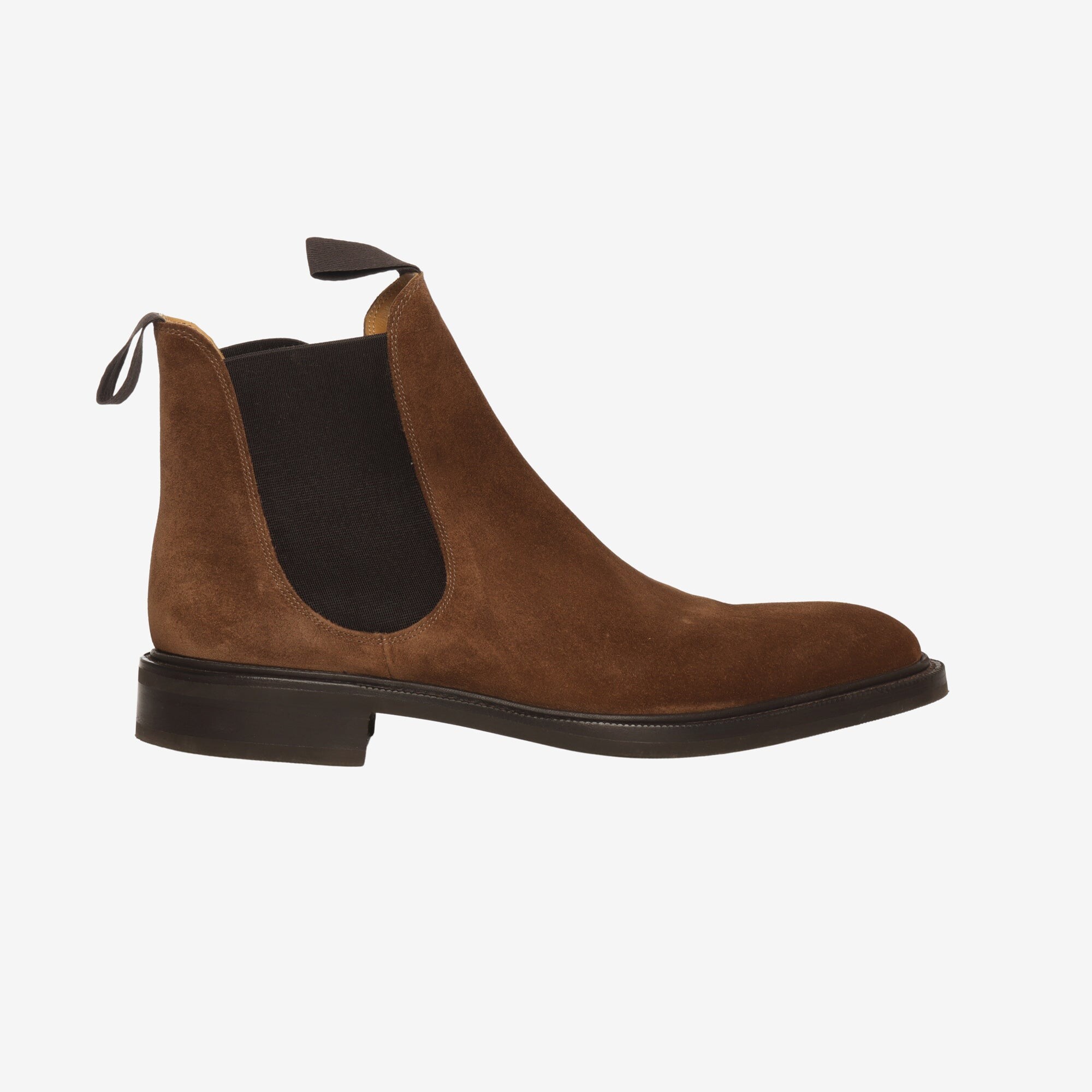 suede side view
