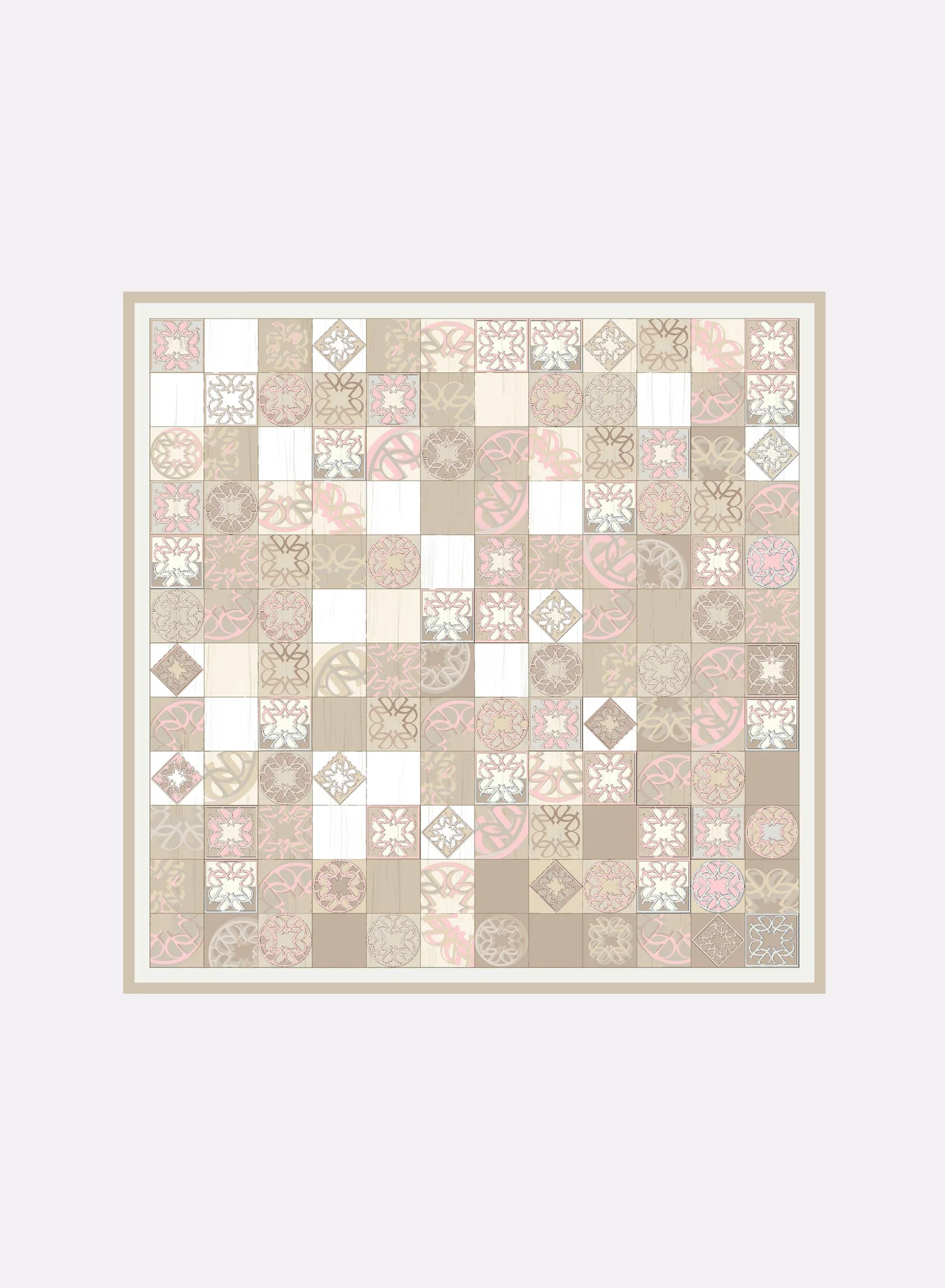 printed silk colourway