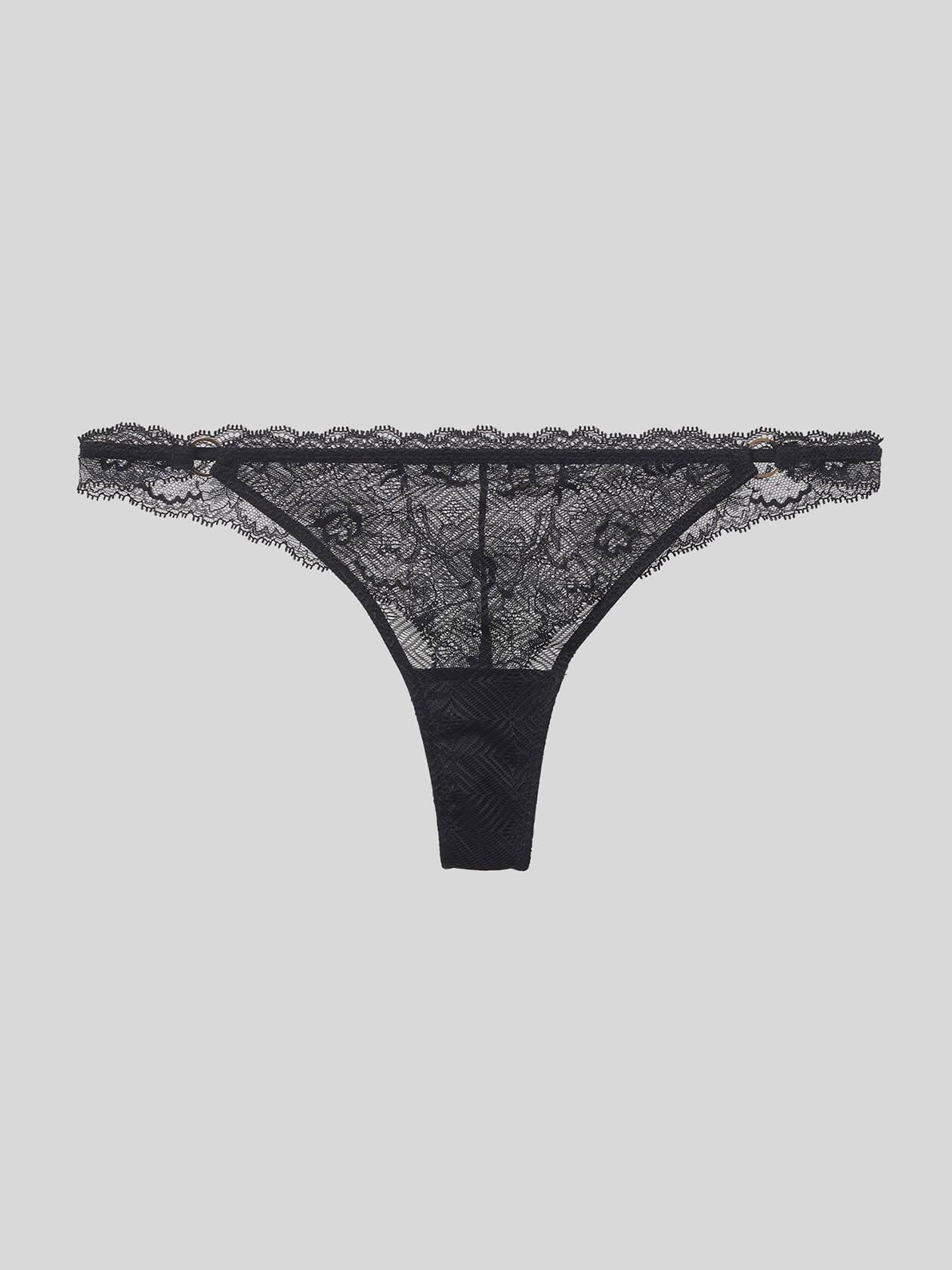 Dash Thong — fabric and trim detail