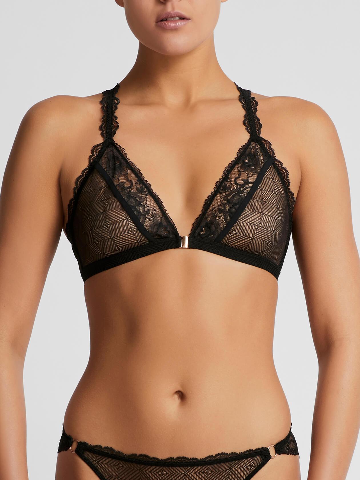 Dash Triangle Bra — alternate colour front