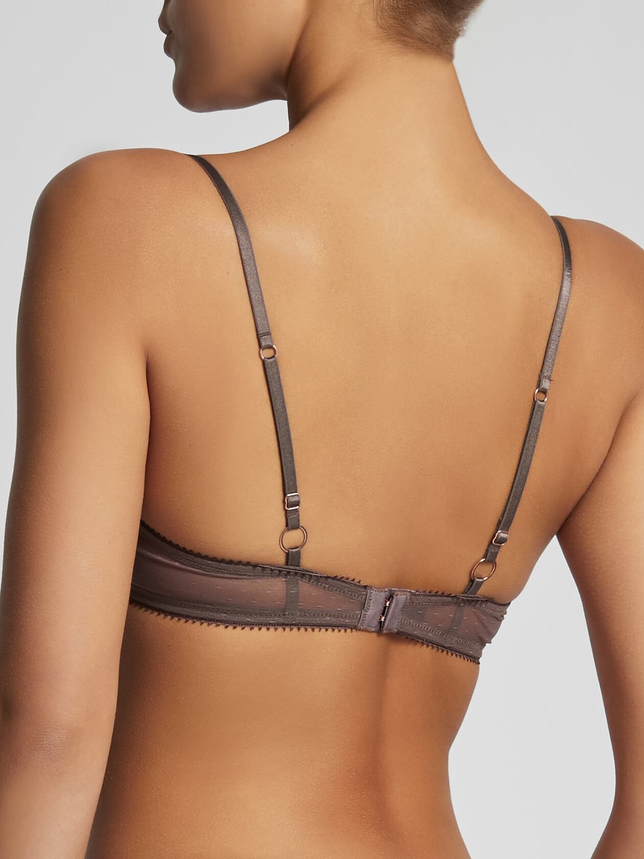 Pure Balconette Underwire Bra — alternate colour detail