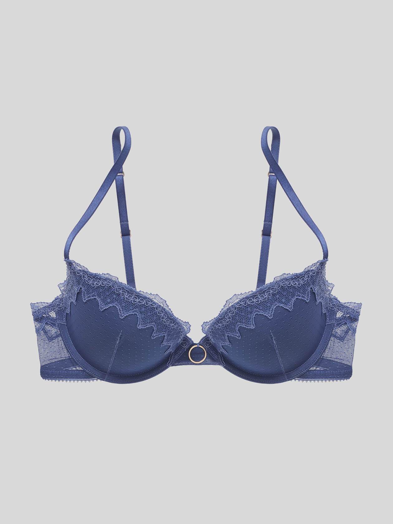 Pure T Shirt Bra — fabric and trim detail