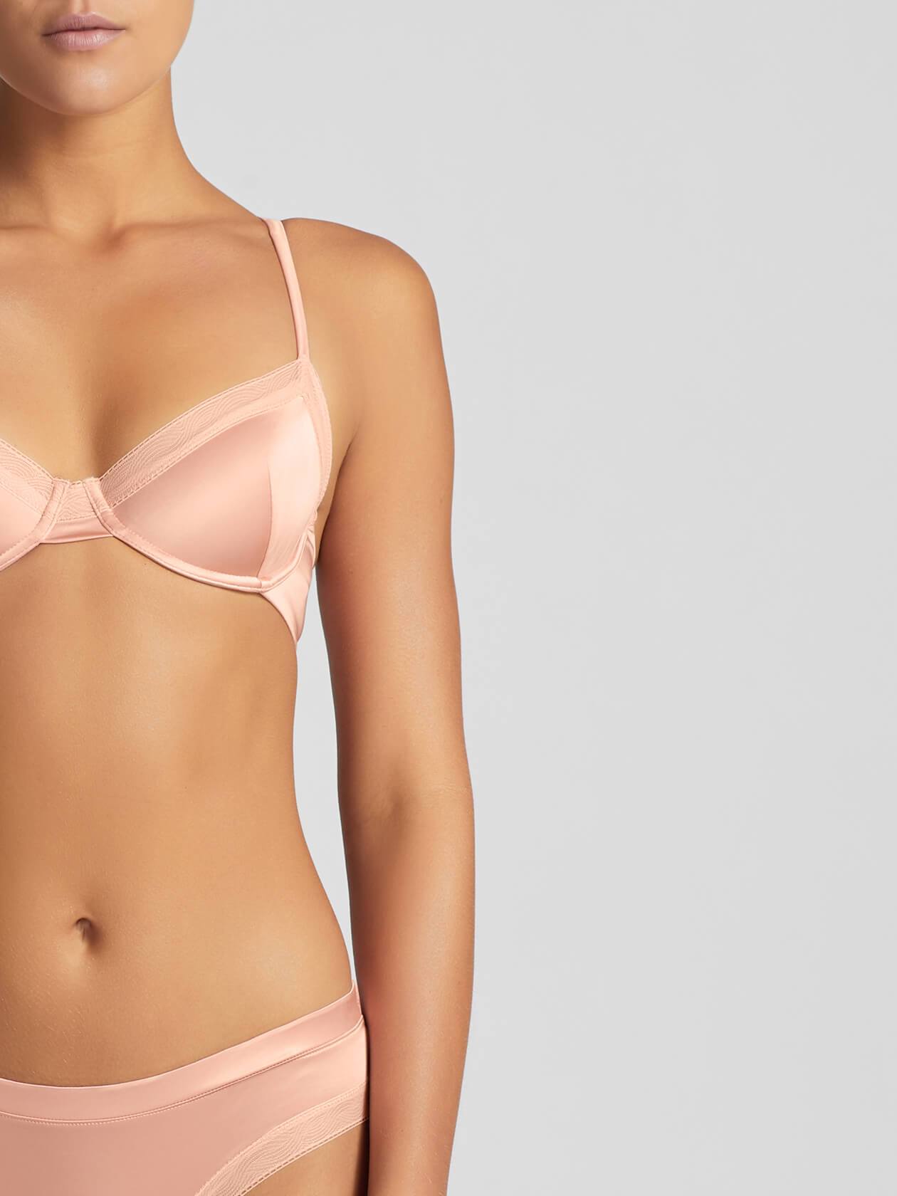 Slink Demi Underwire Bra — back view