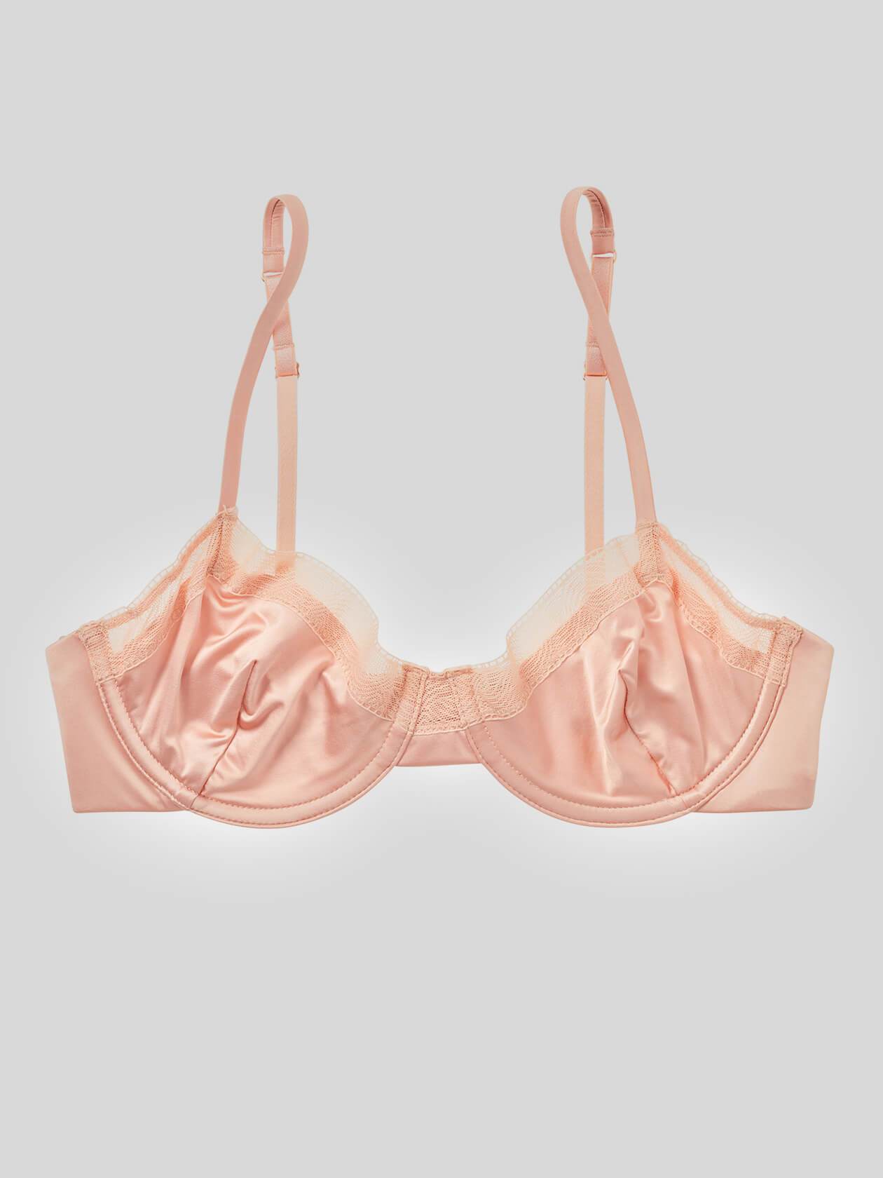 Slink Demi Underwire Bra — fabric and trim detail