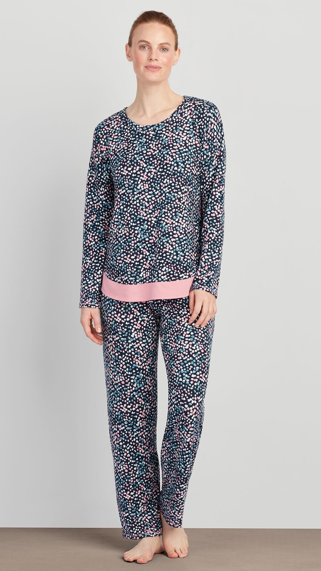 Long-Sleeve Pajama Set