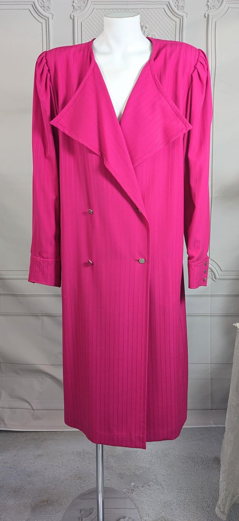 draped lapels
