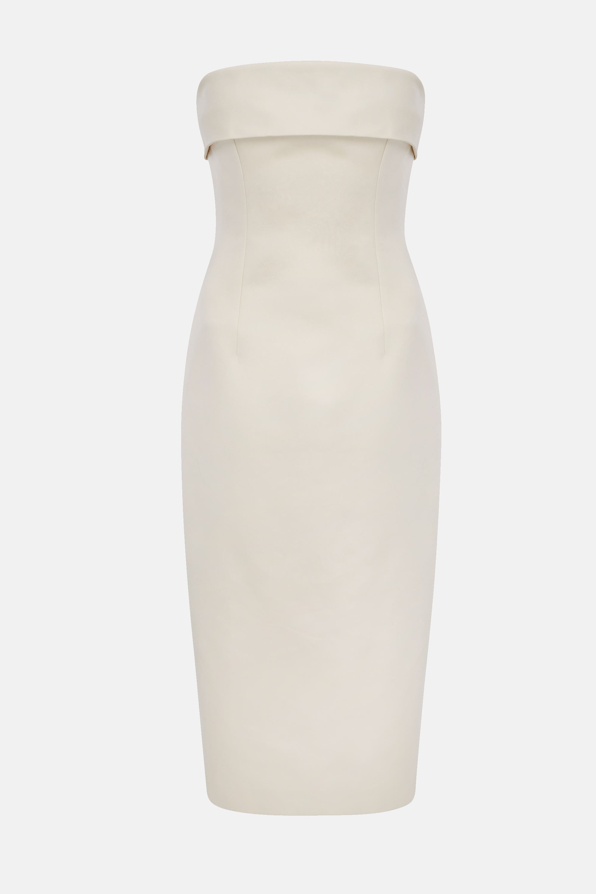 bridal satin back view