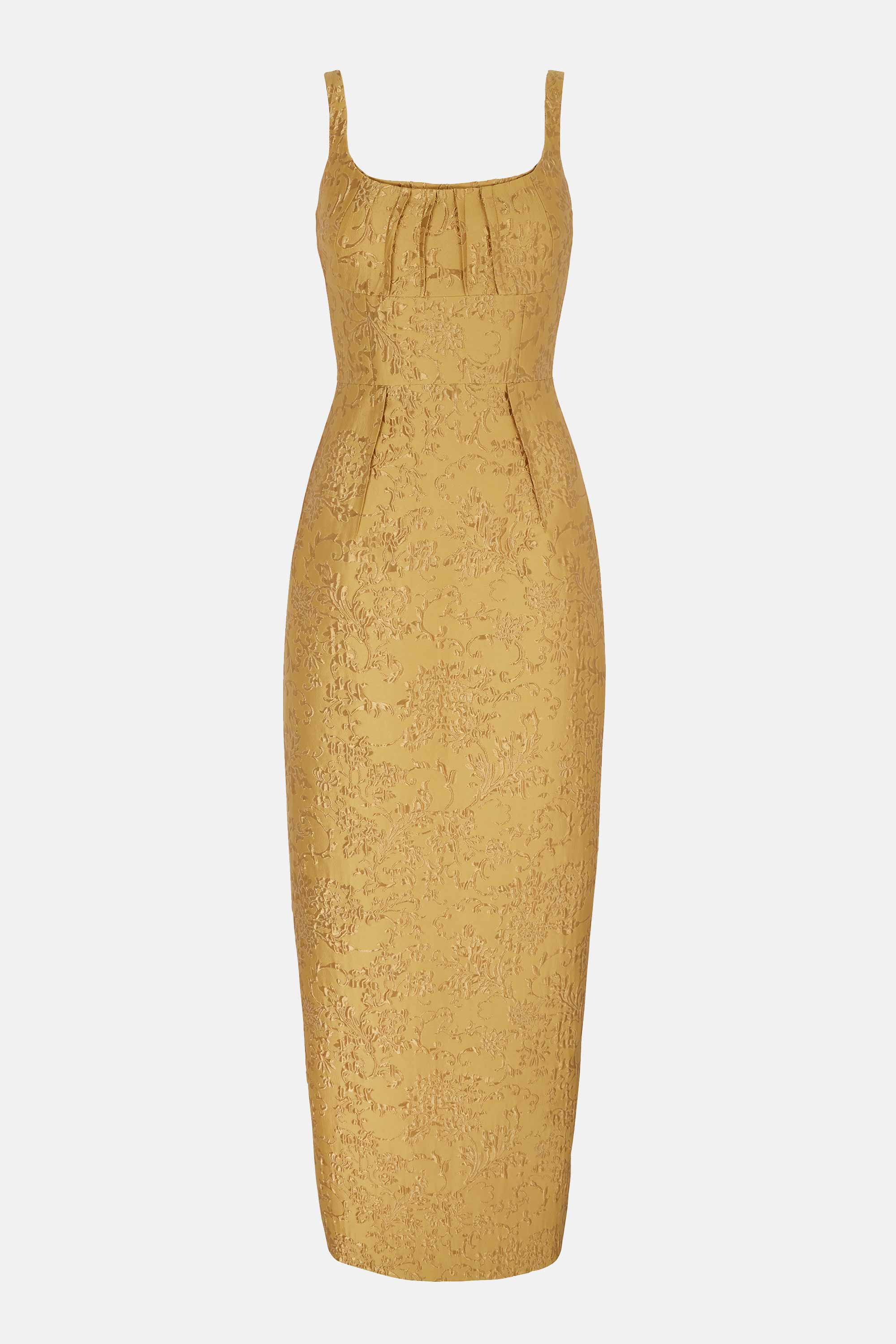 gold wallpaper jacquard variant
