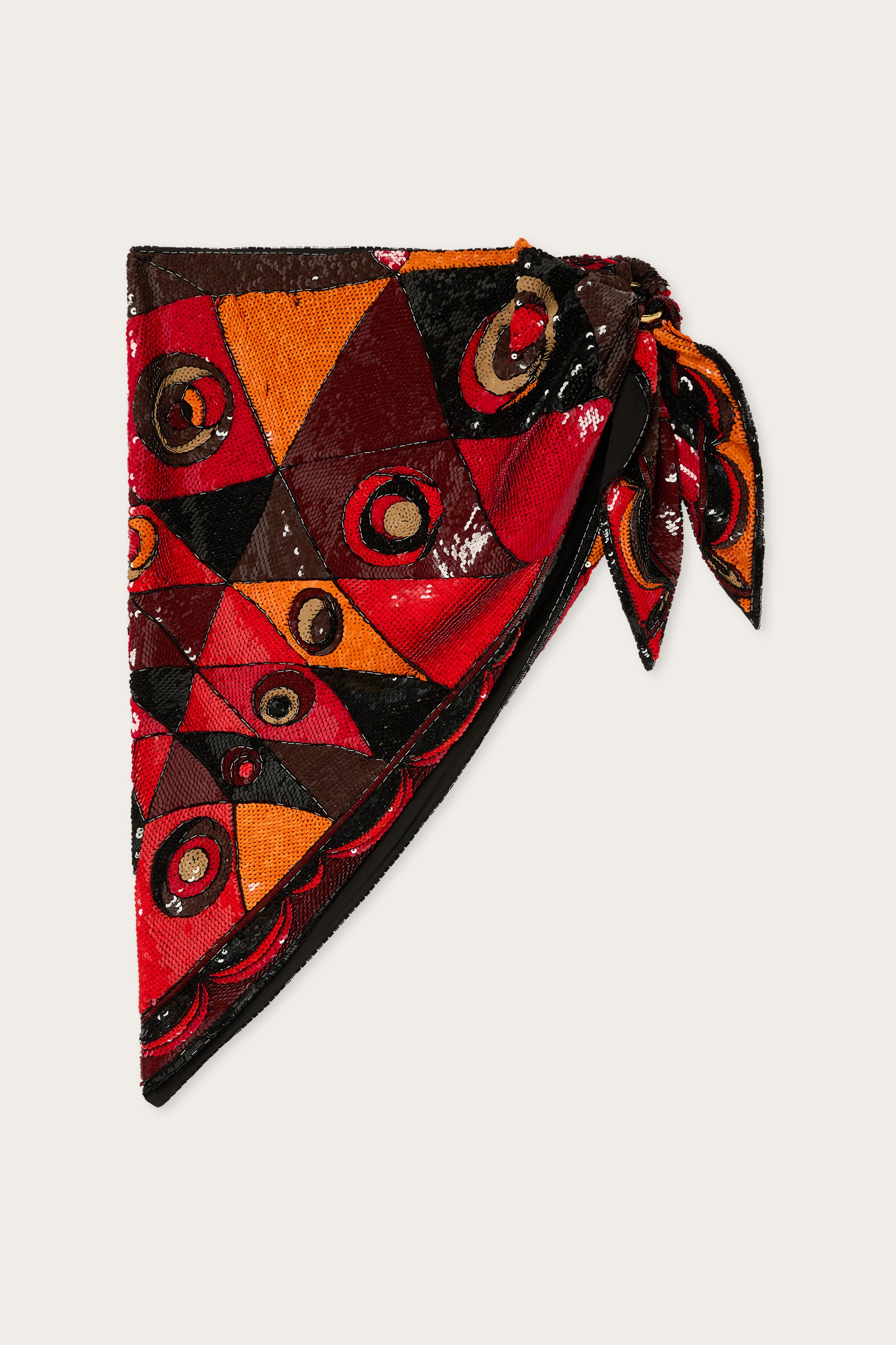 Embroidered Pareo Foulard - Limited edition 1/8