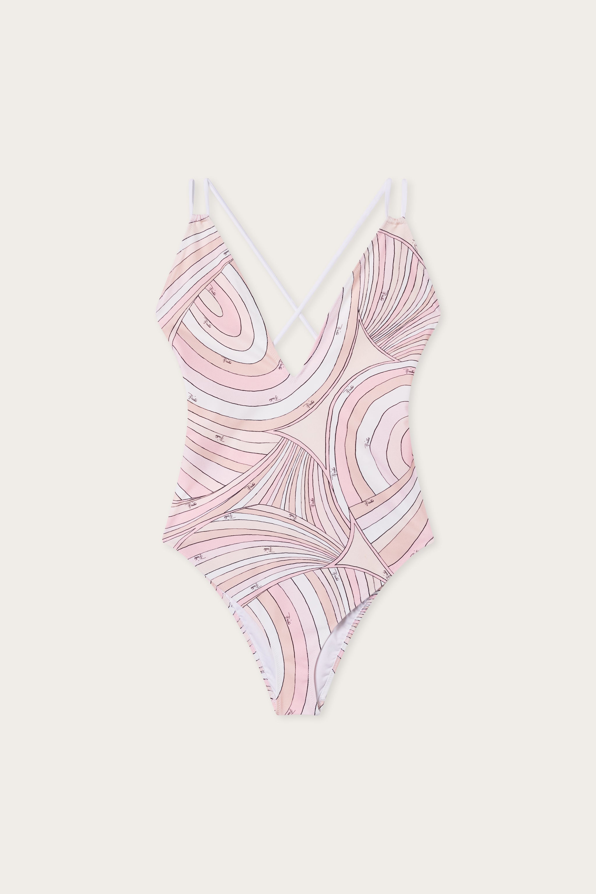 Iride Print One-Piece Swimsuit