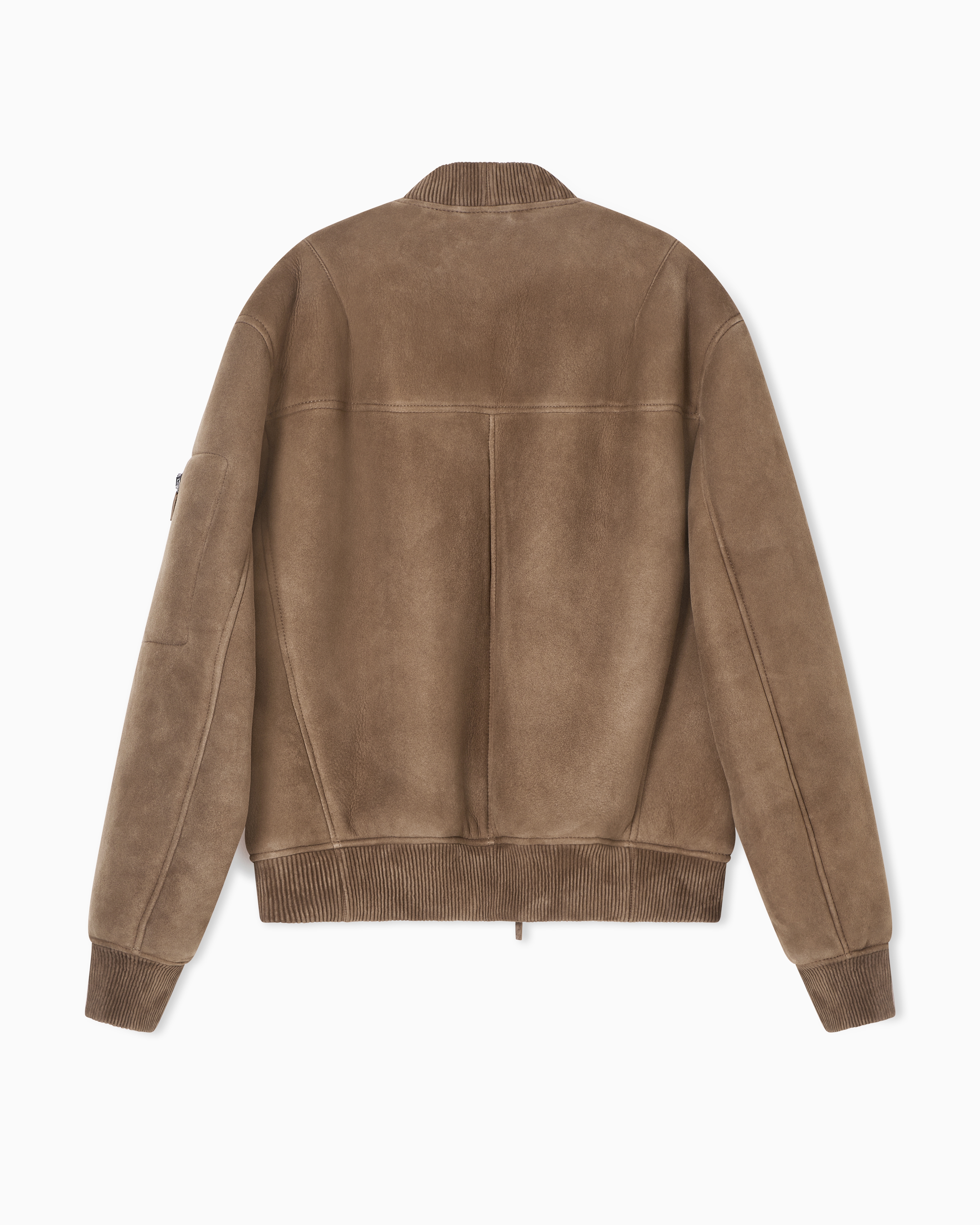 Icon Merino lamb suede shearling blouson official view 2
