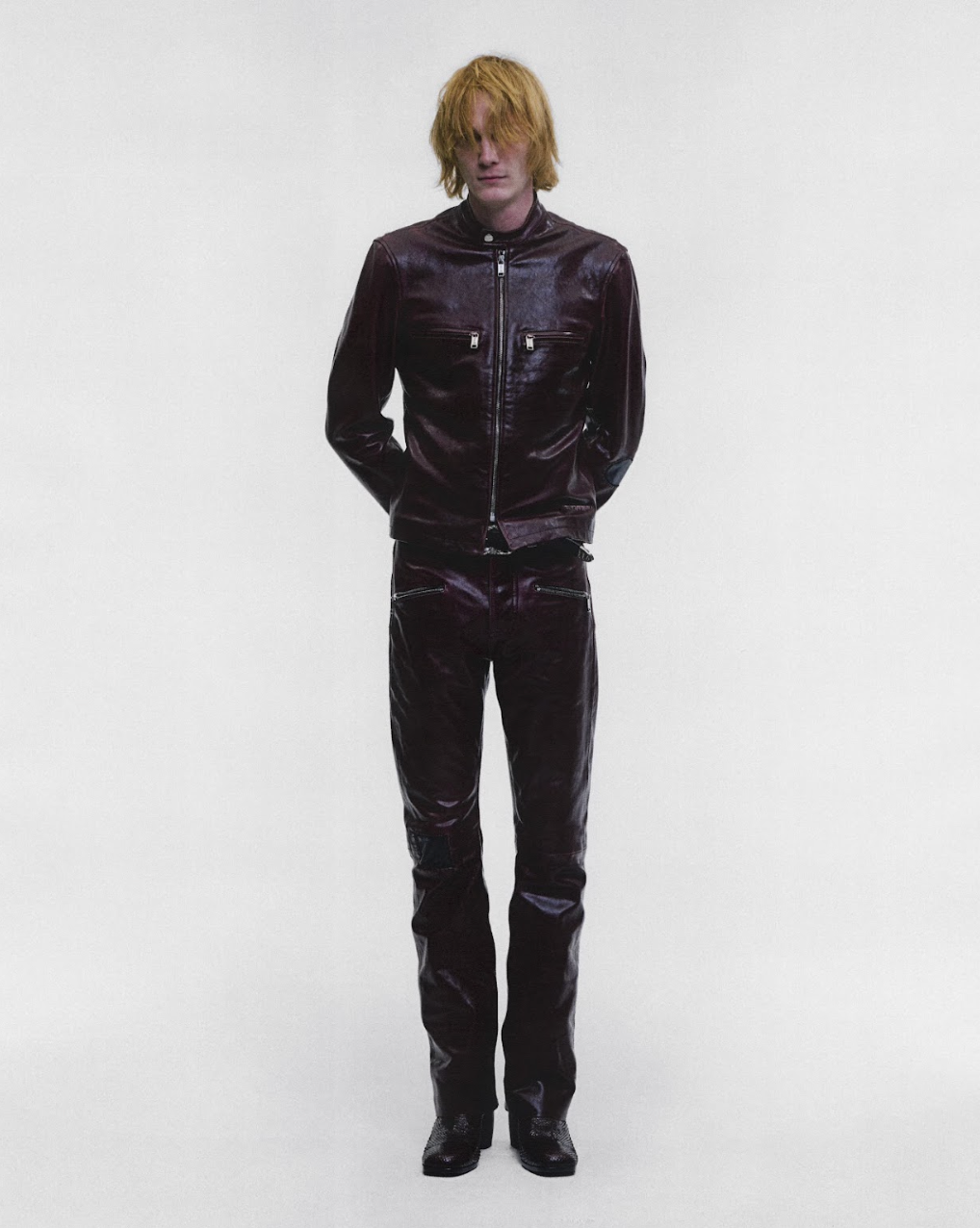 Side B leather jacket detail 3