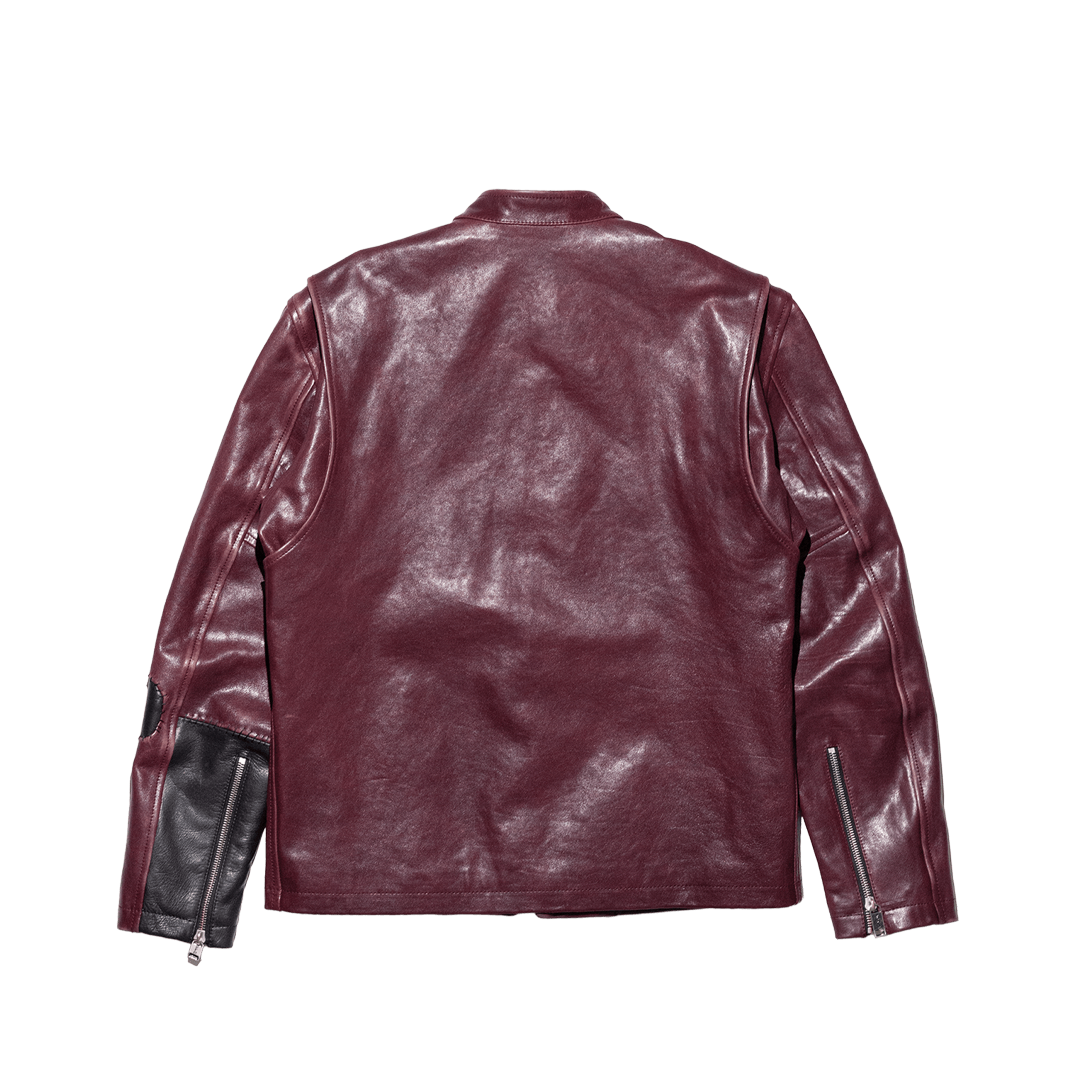 Side B leather jacket detail 4