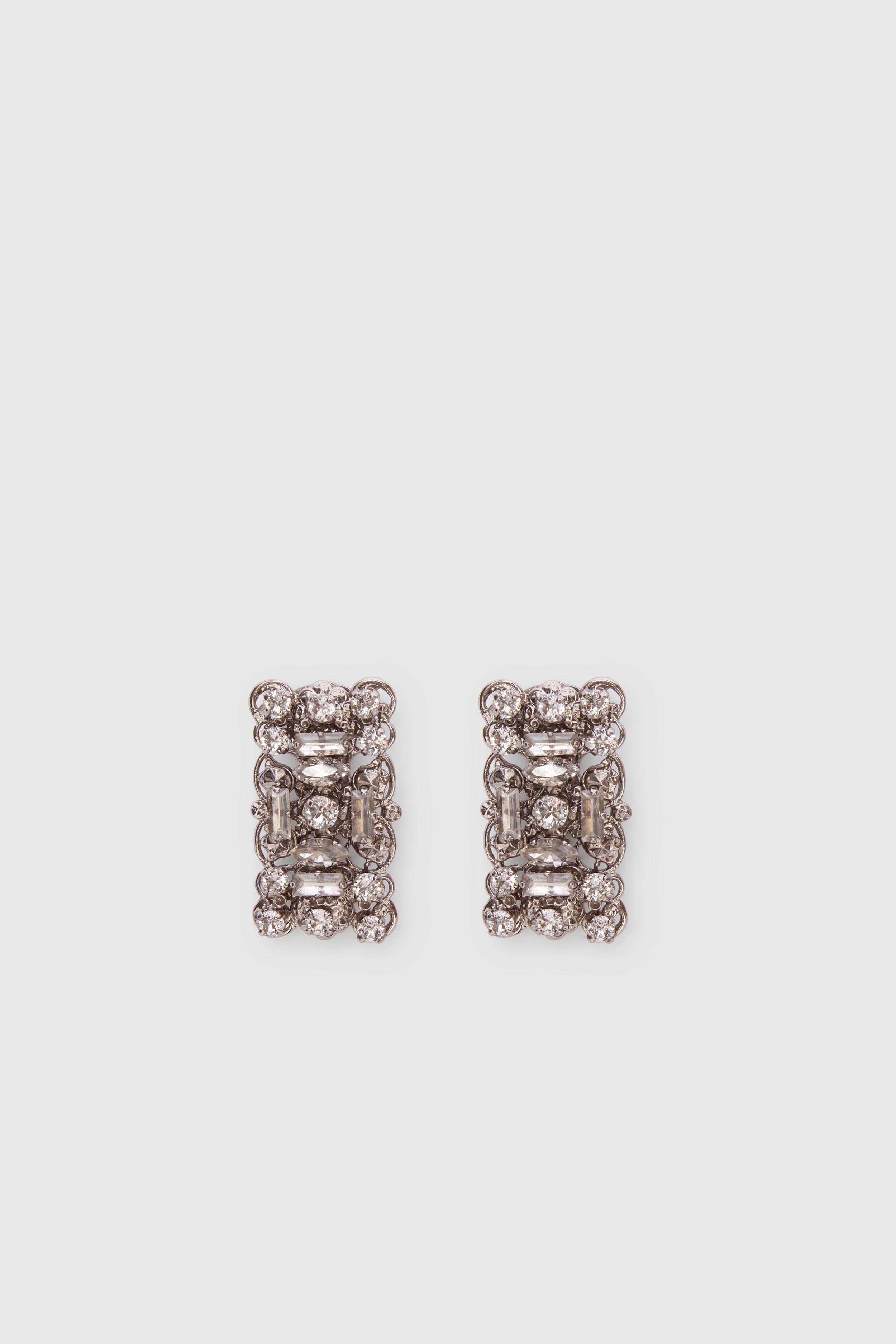 Filigree Crystal Earrings