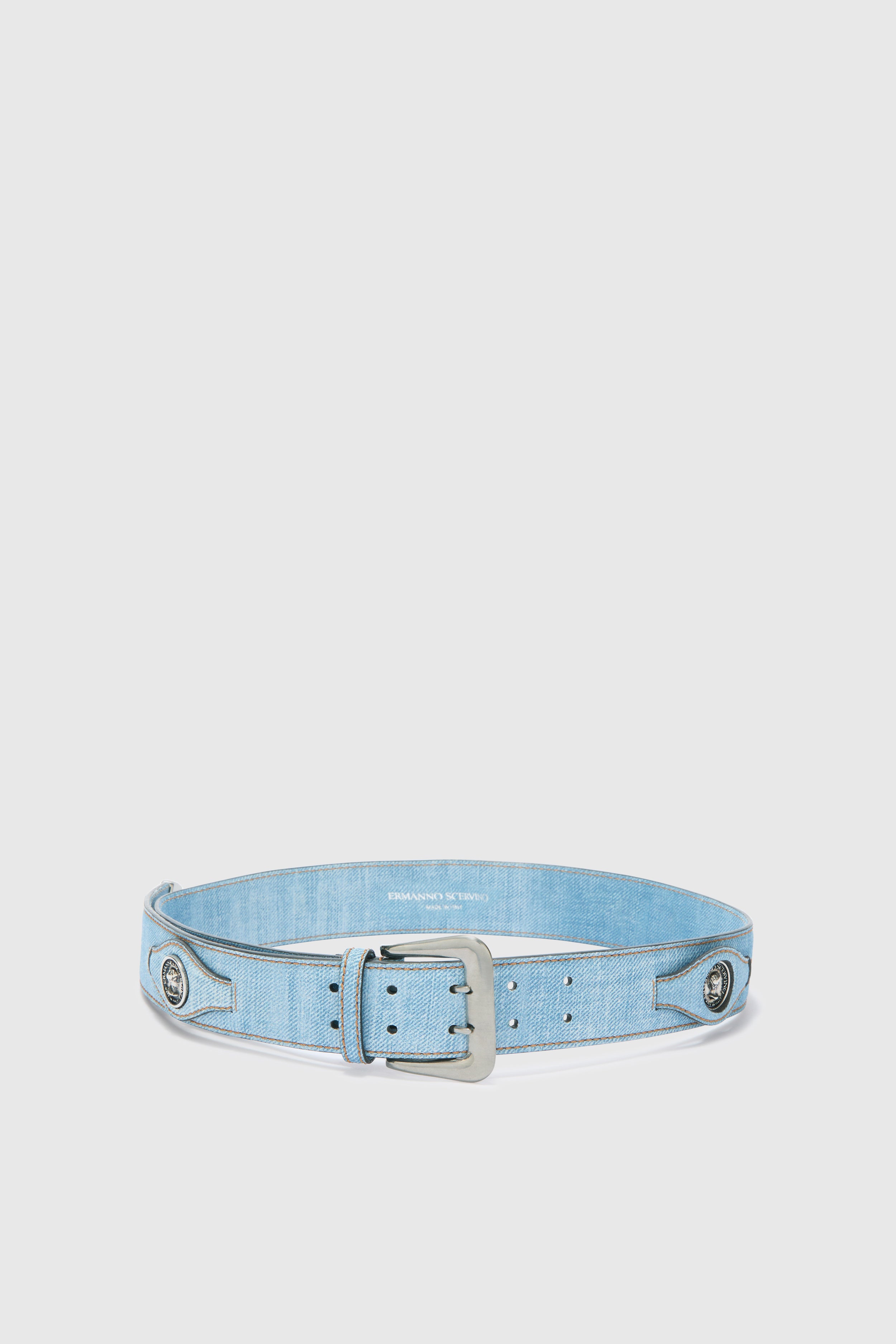 Jeans Print Belt
