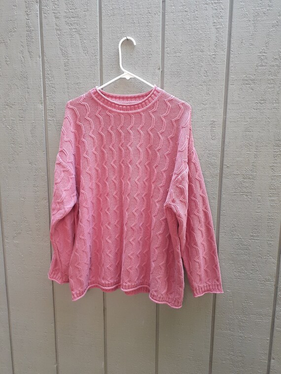 oversized chunky knit