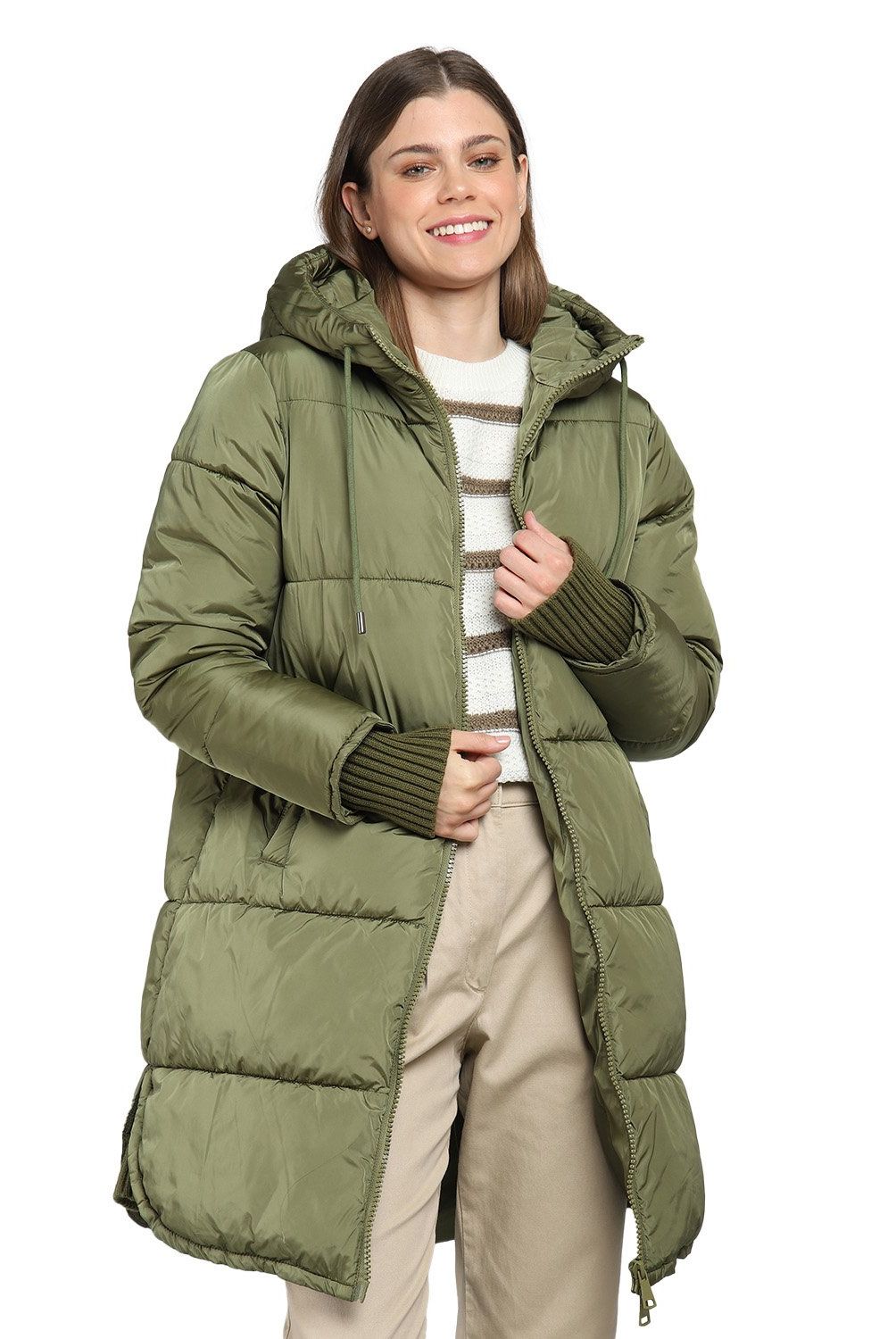 long padded parka