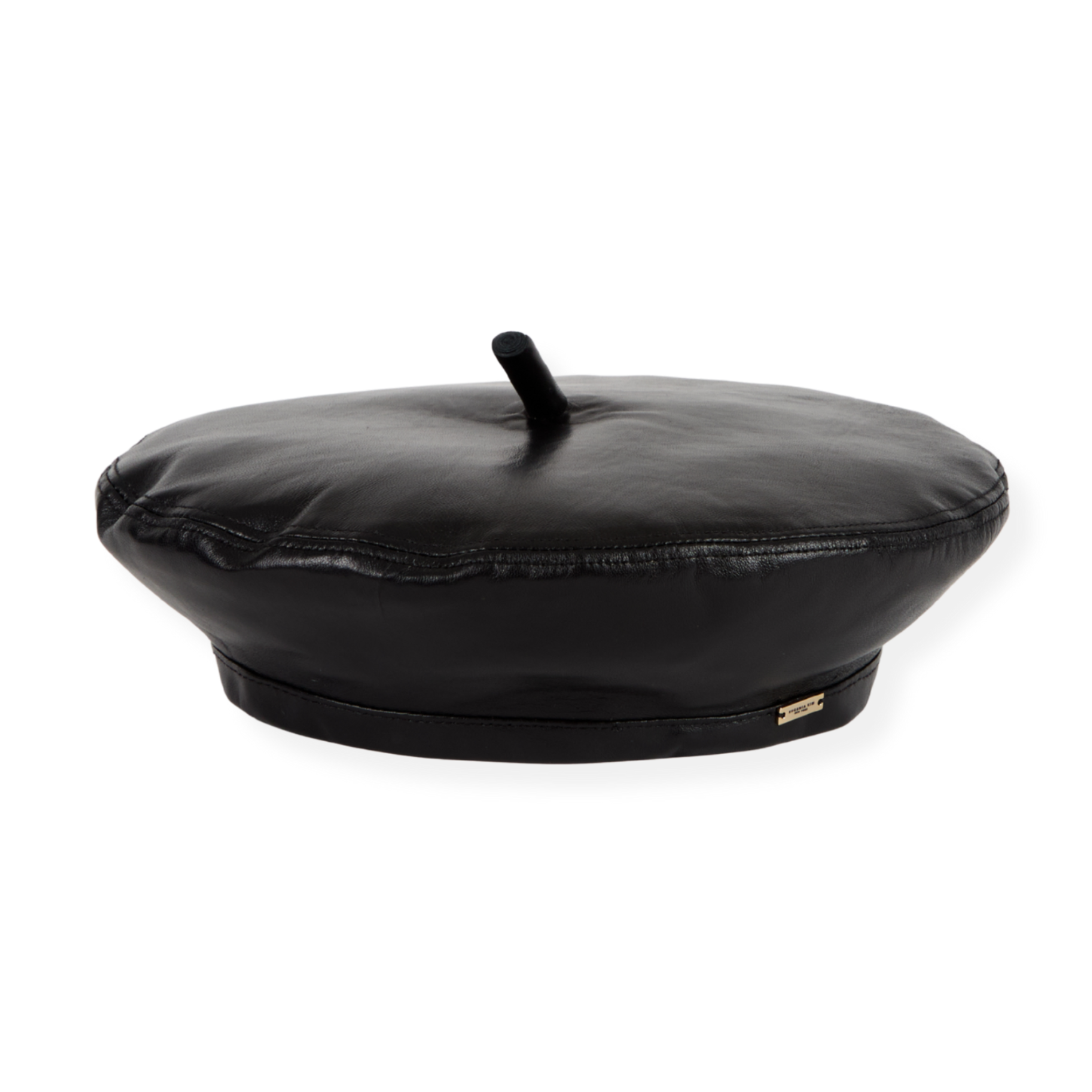 Carter Leather Beret