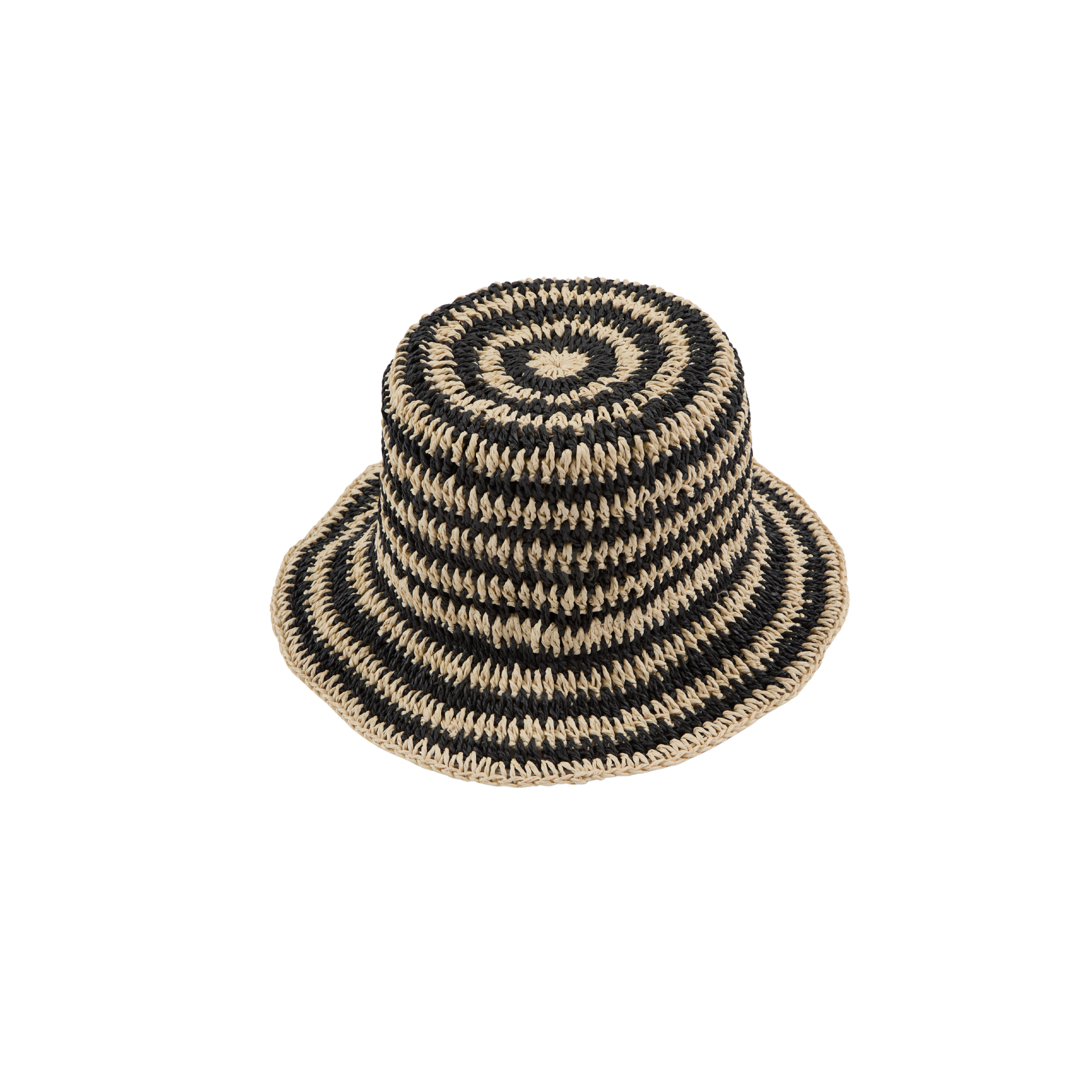 crochet bucket side