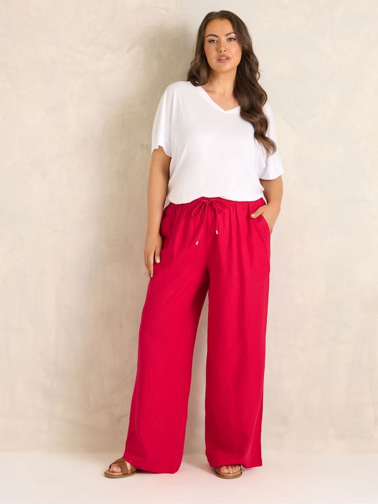 Red angled view